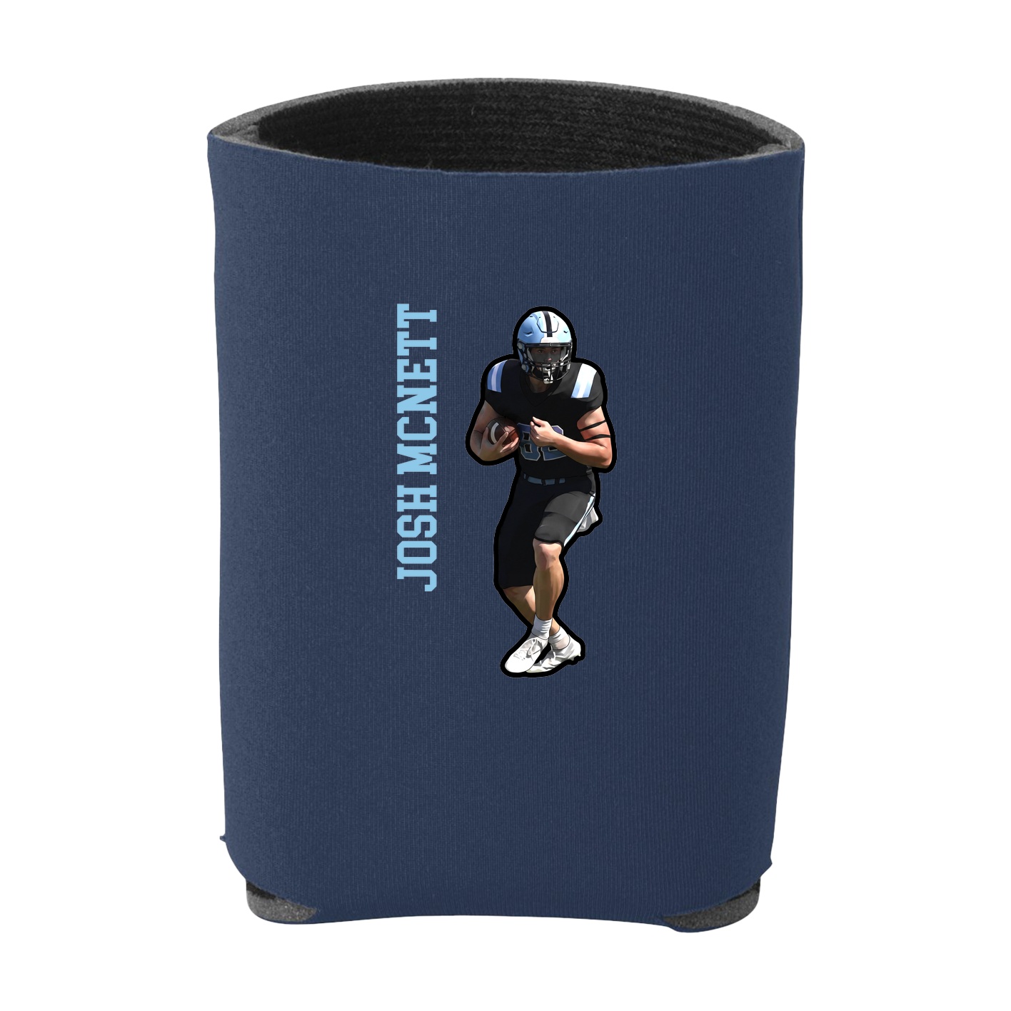 Can Holder — Name Vertical in Navy