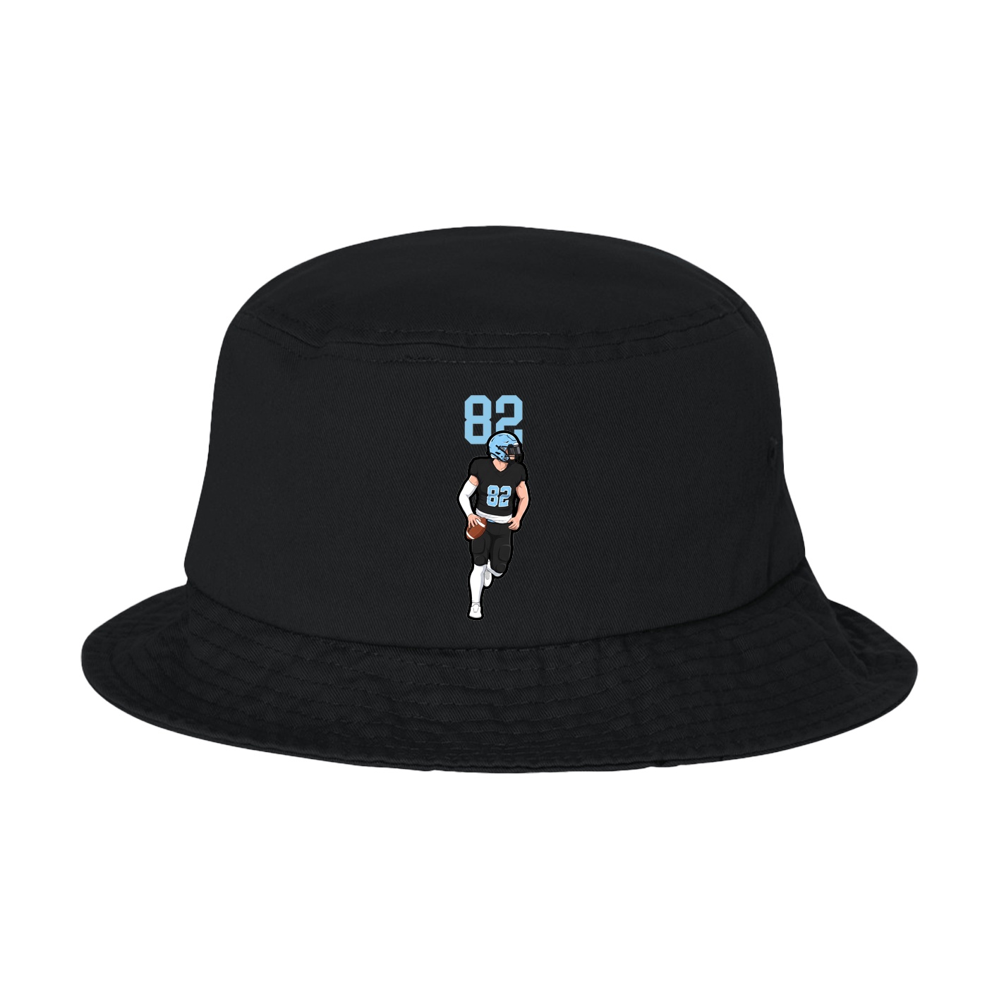 Bucket Cap — Number Top in Black