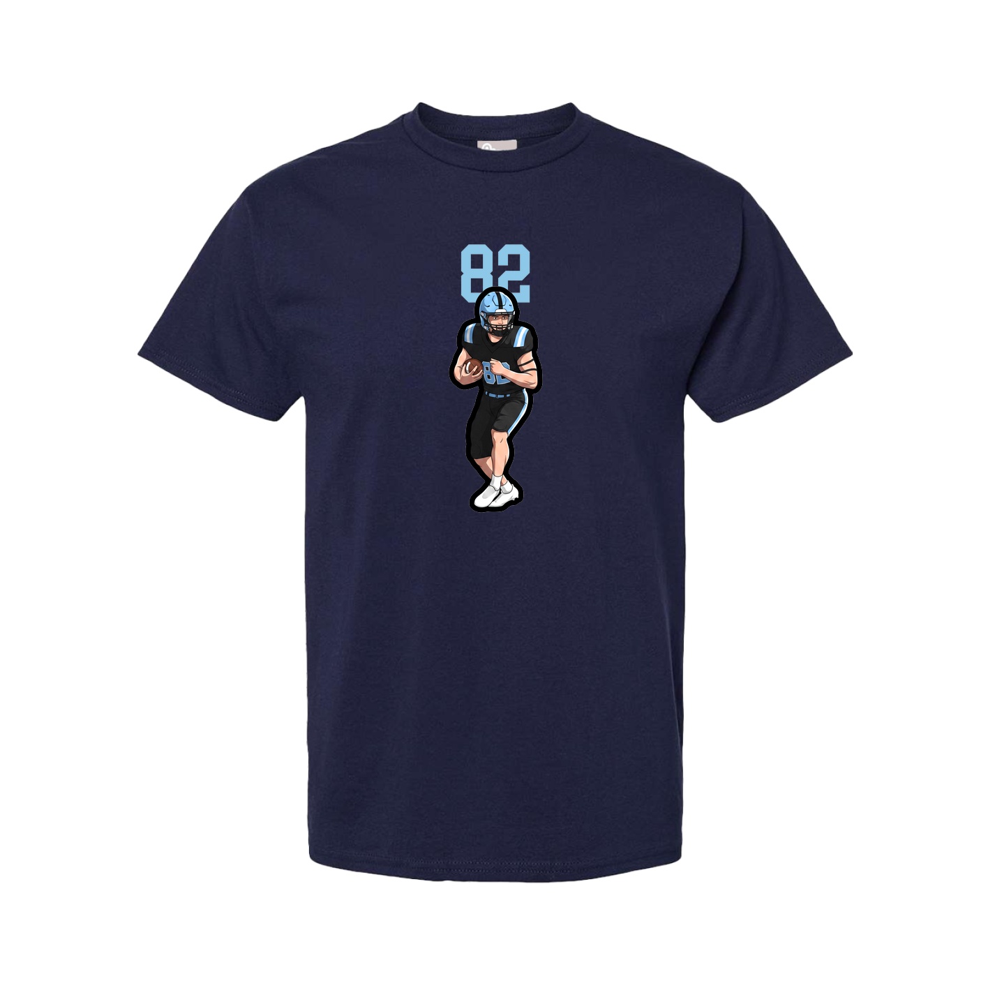 Tee — Number Top in Navy