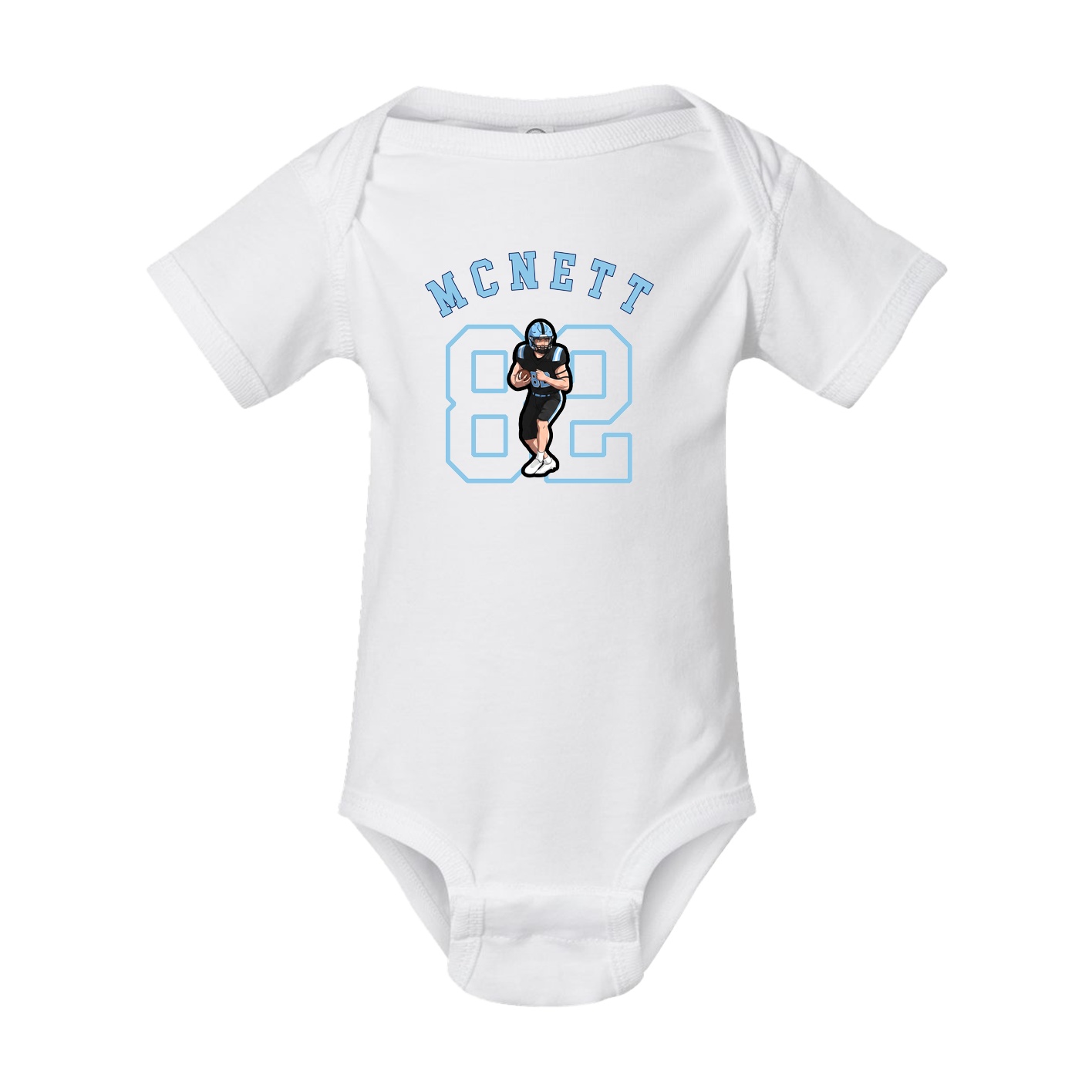 Baby Onesie — Shirsey Arch in White