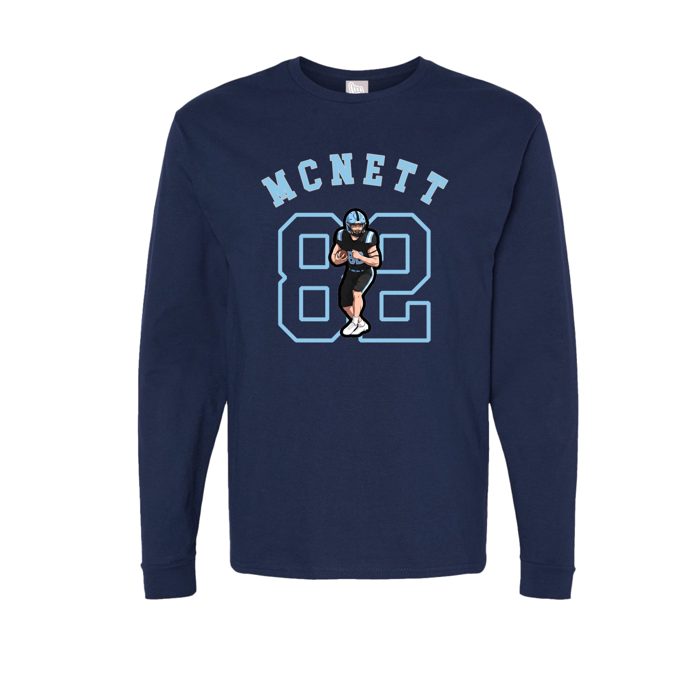 Long Sleeve Tee — Shirsey Arch in Navy