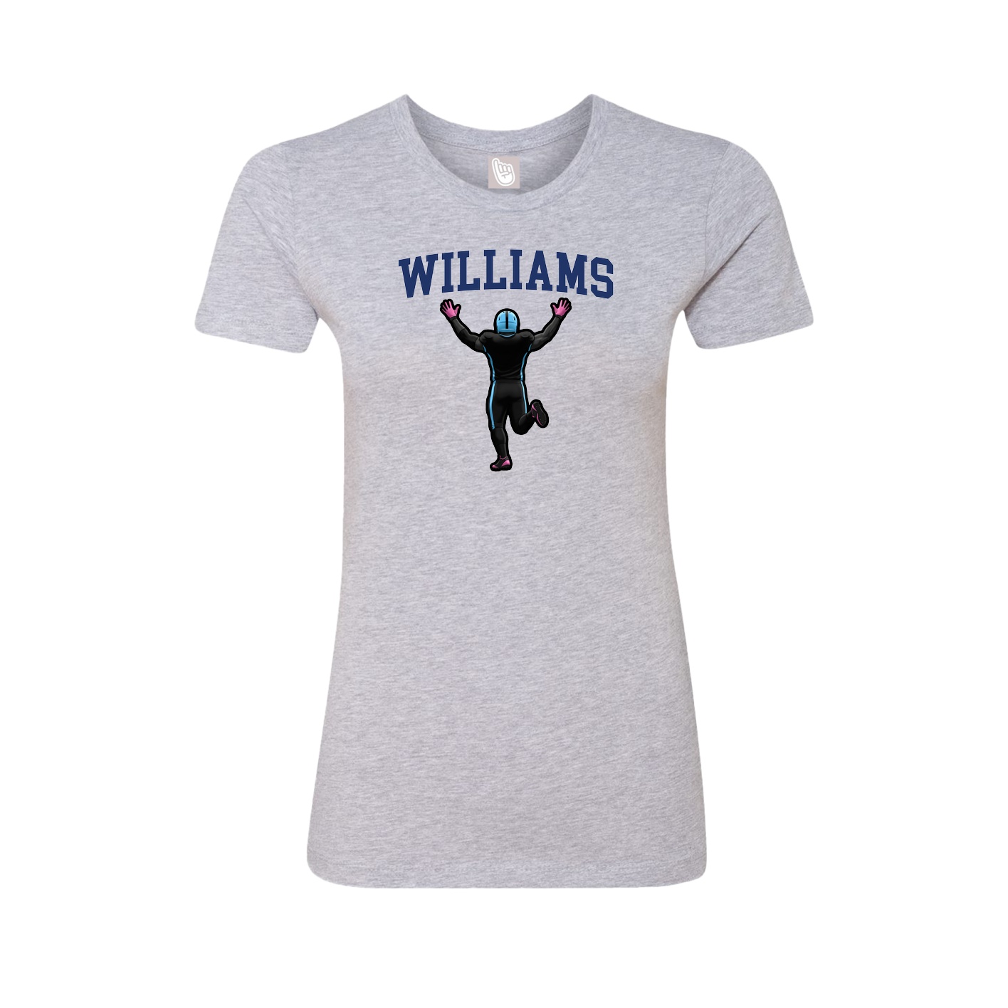 Fitted Women's Tee — Shirsey in Grey