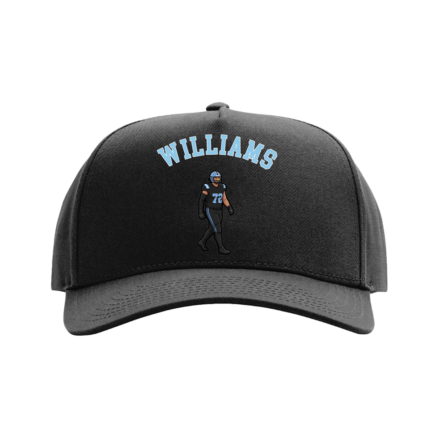 Full Fabric Five-Panel Champ Cap