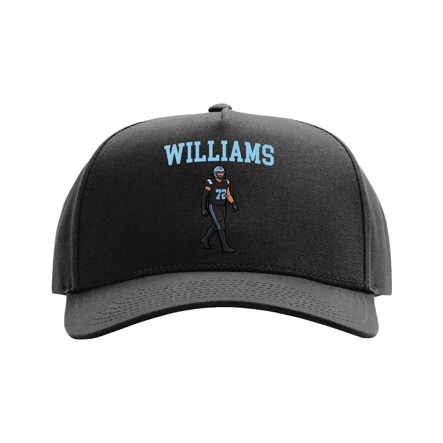 Full Fabric Five-Panel Champ Cap