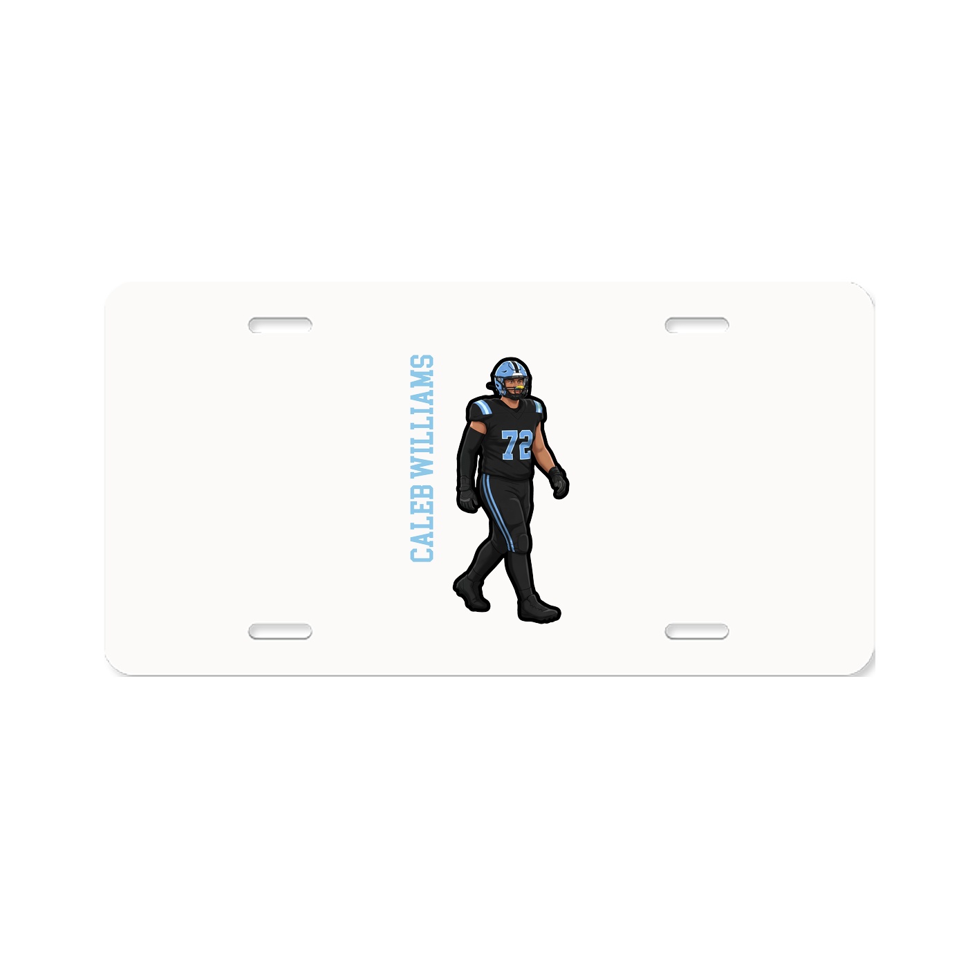 Aluminum License Plate