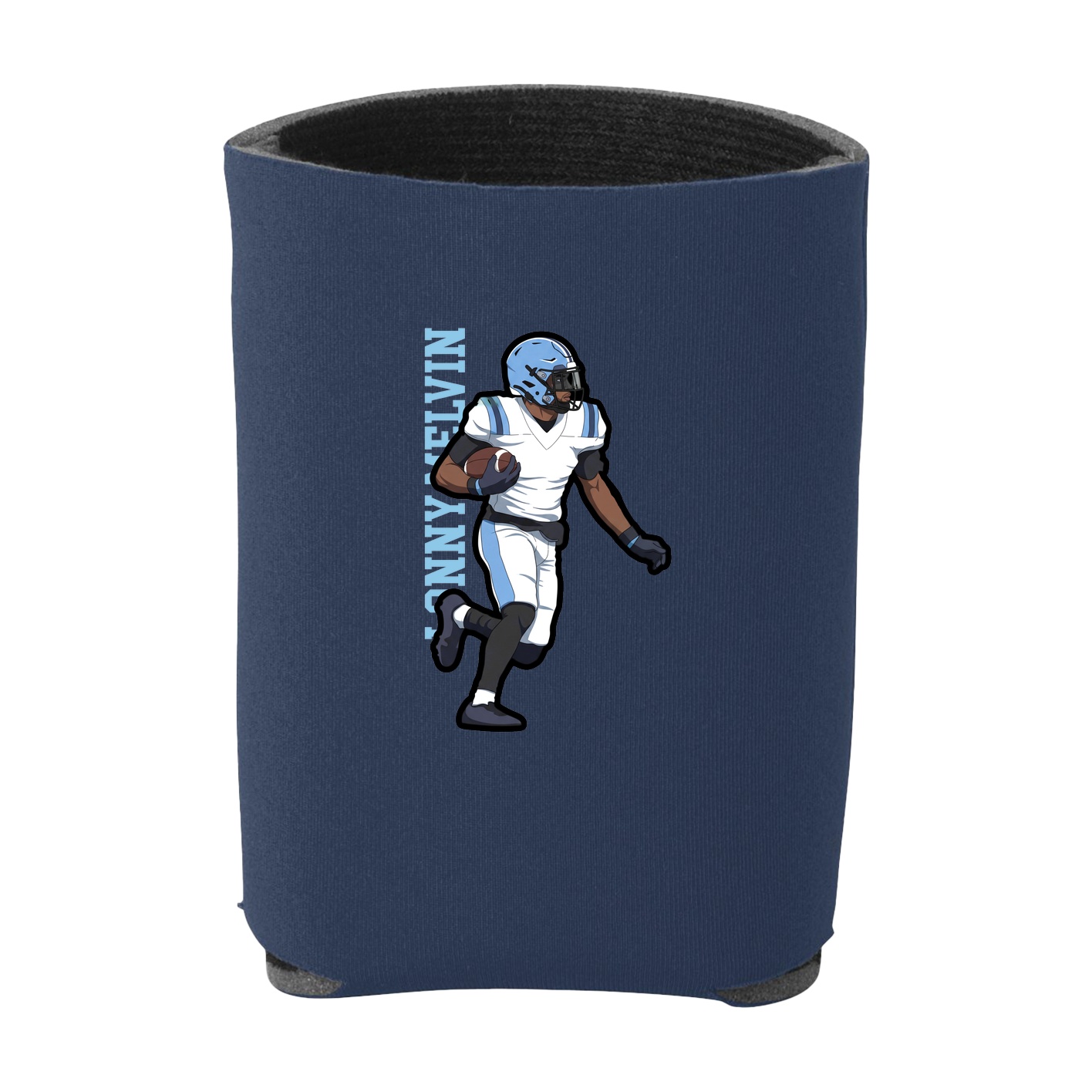 Can Holder — Name Vertical in Navy