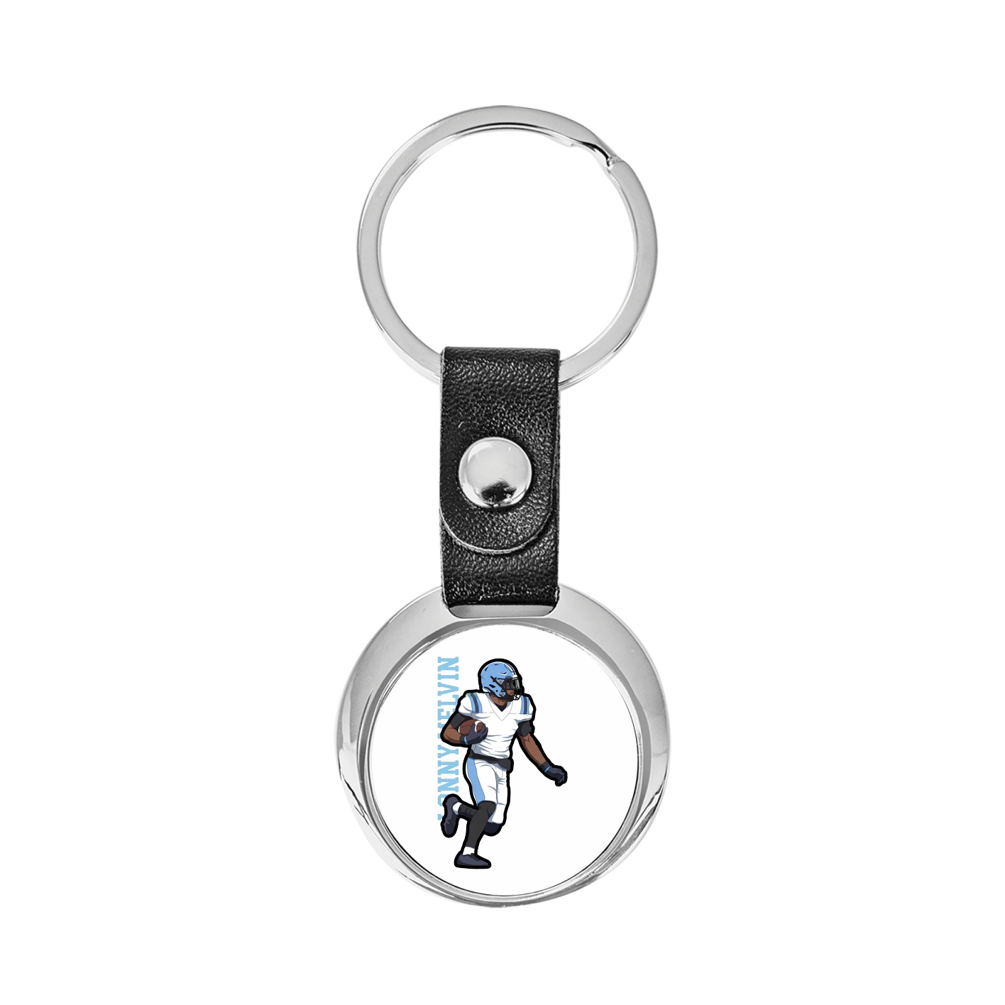 Key Chain — Name Vertical in Classic