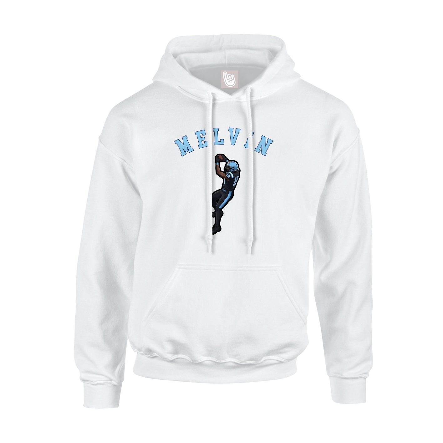 Hoodie — Shirsey Arch in White