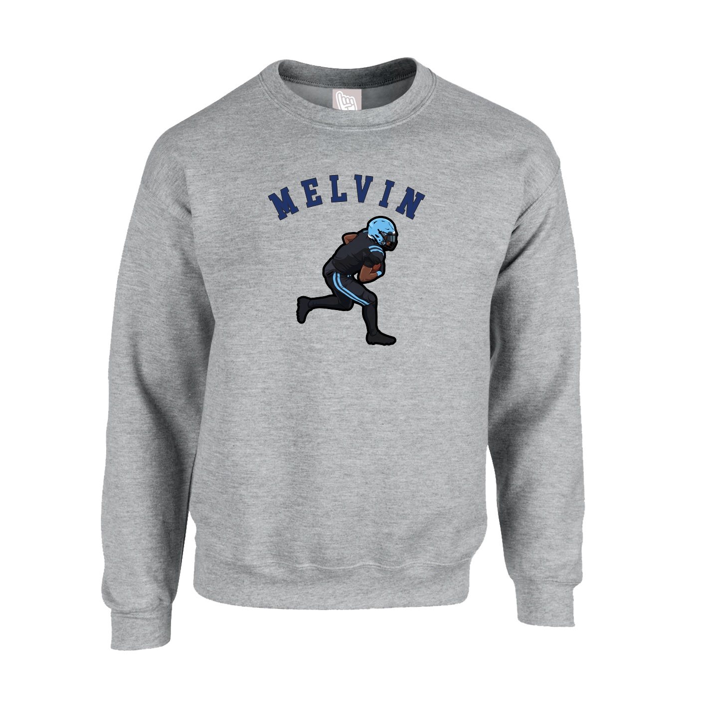 Fleece Crew — Shirsey Arch in Grey