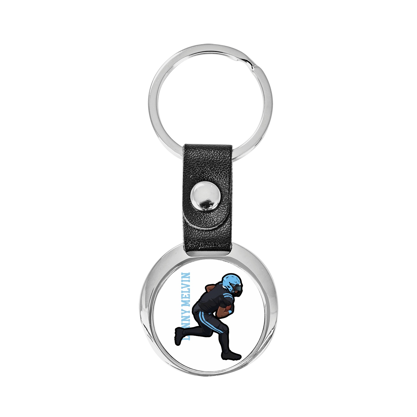 Key Chain — Name Vertical in Classic