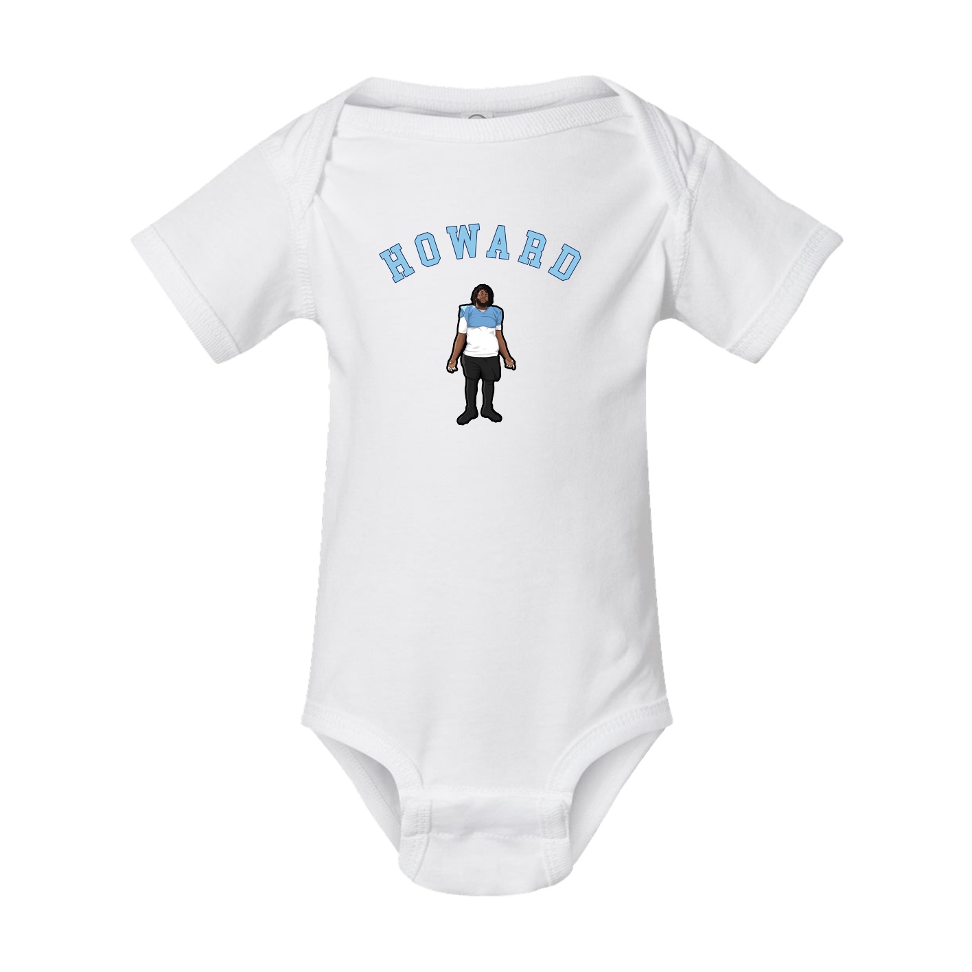 Baby Onesie — Shirsey Arch in White