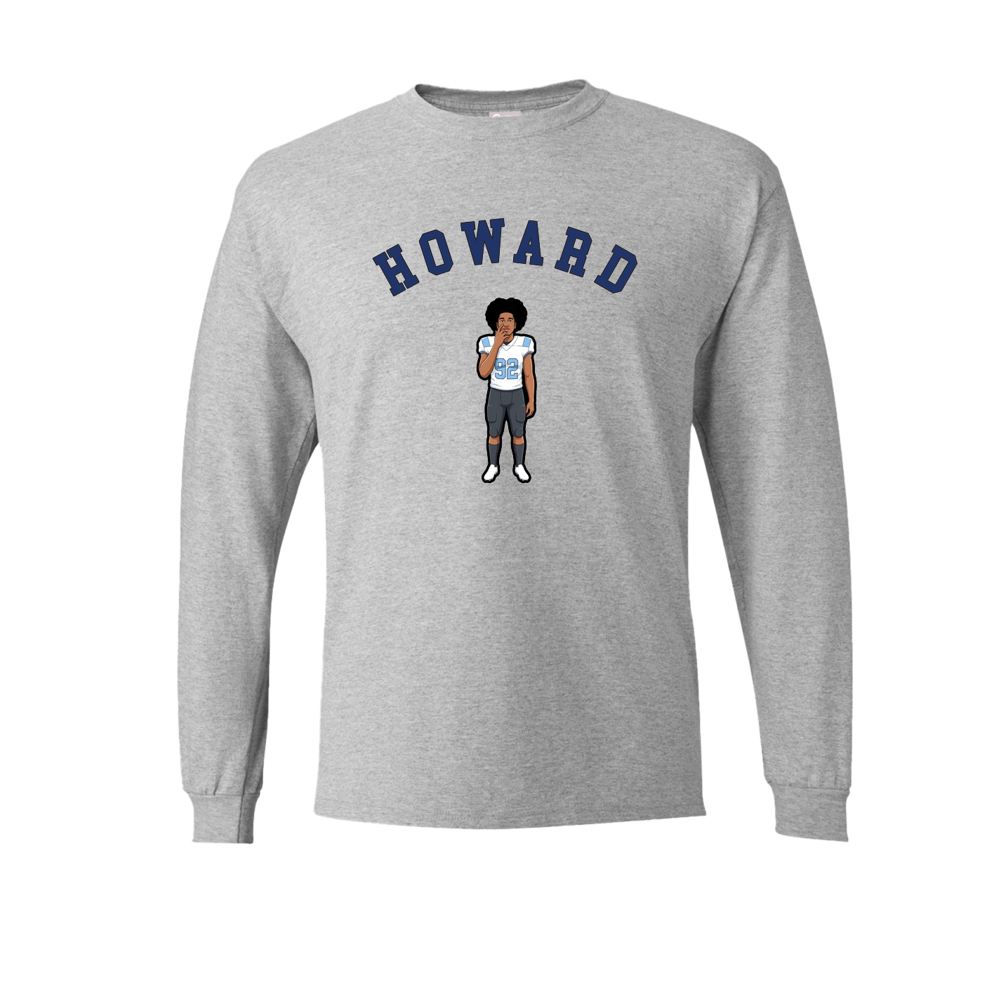 Long Sleeve Tee — Shirsey Arch in Grey