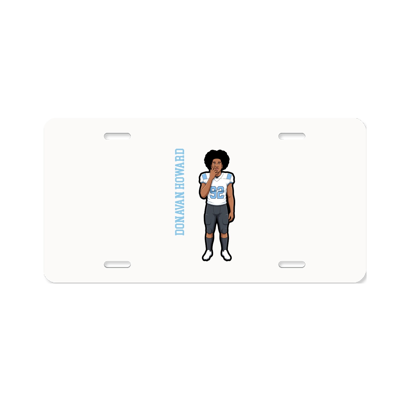 Aluminum License Plate