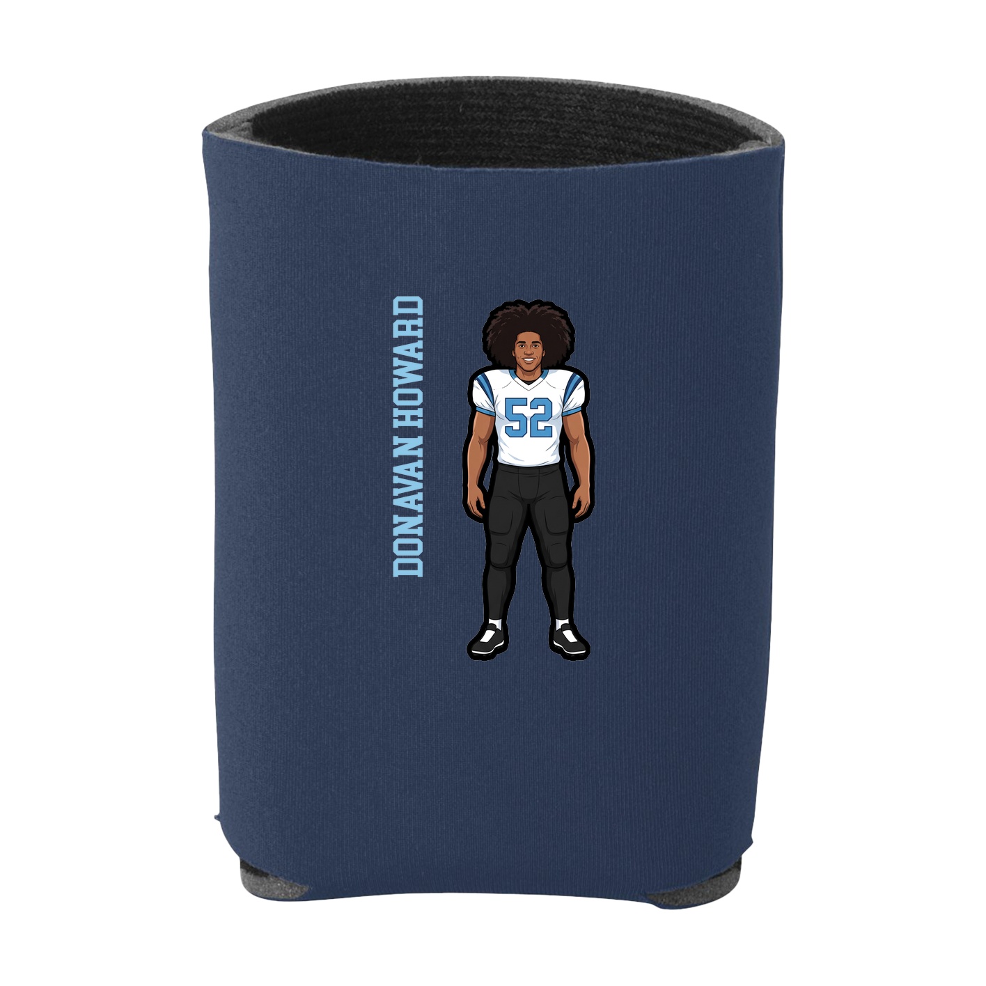 Can Holder — Name Vertical in Navy