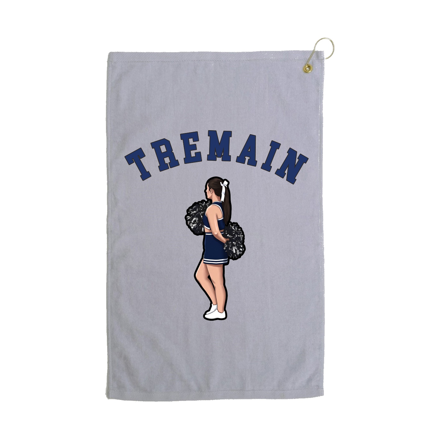 Golf Towel — Shirsey Arch in Grey