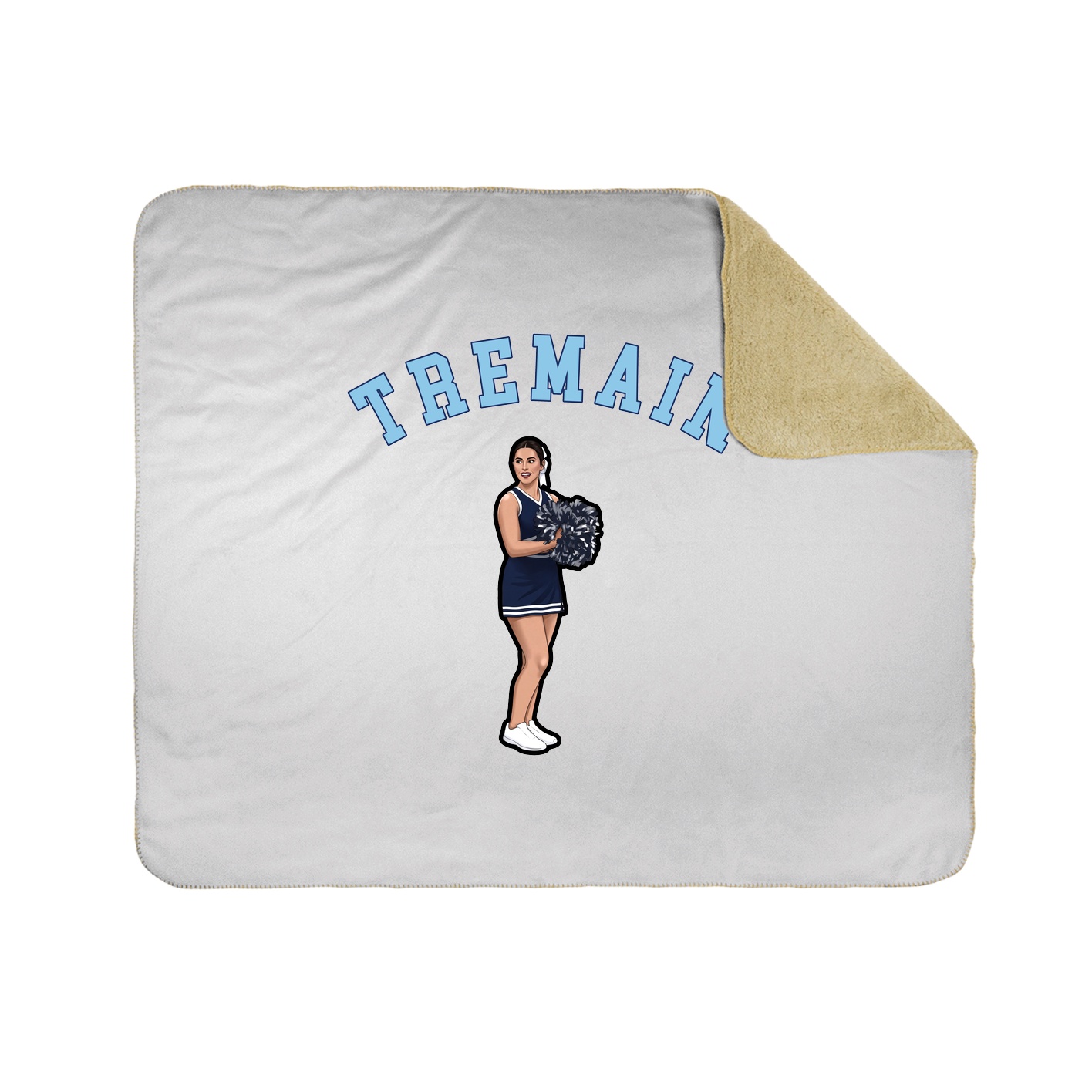 Throw Blanket — Shirsey Arch in White