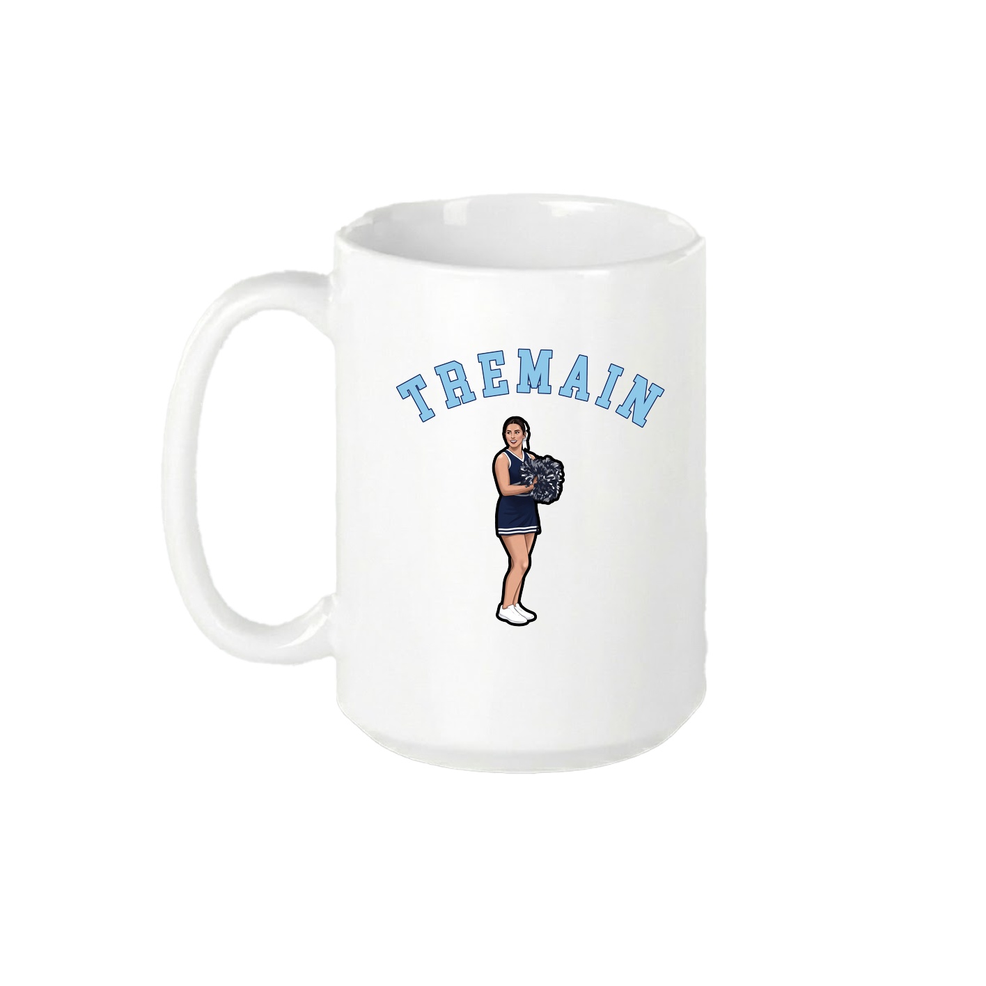 15oz Coffee Mug — Shirsey Arch in White