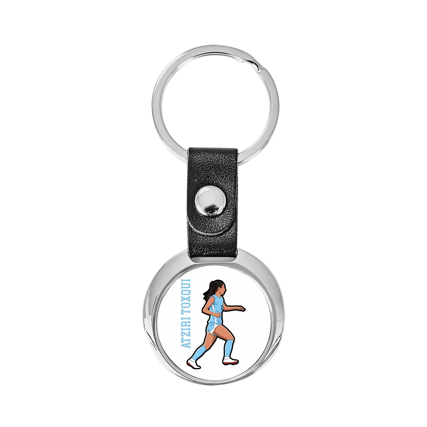Key Chain — Name Vertical in Classic