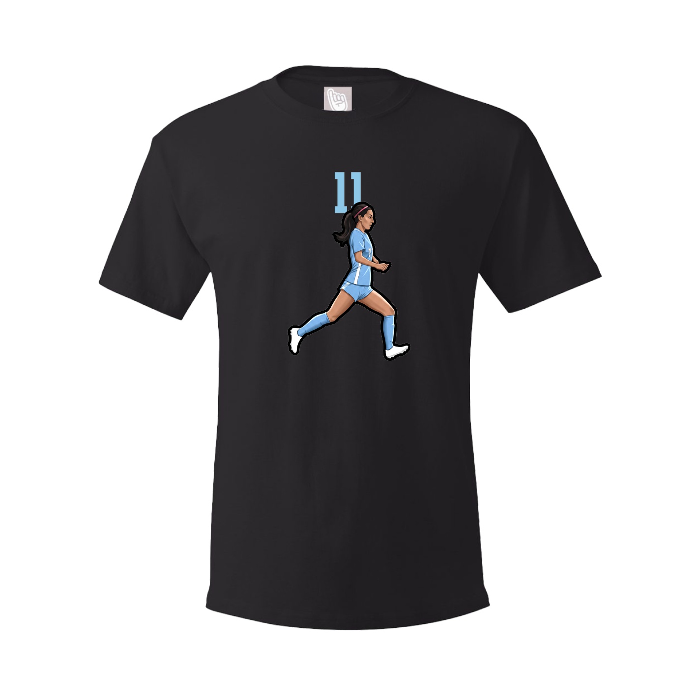 Tee — Number Top in Black