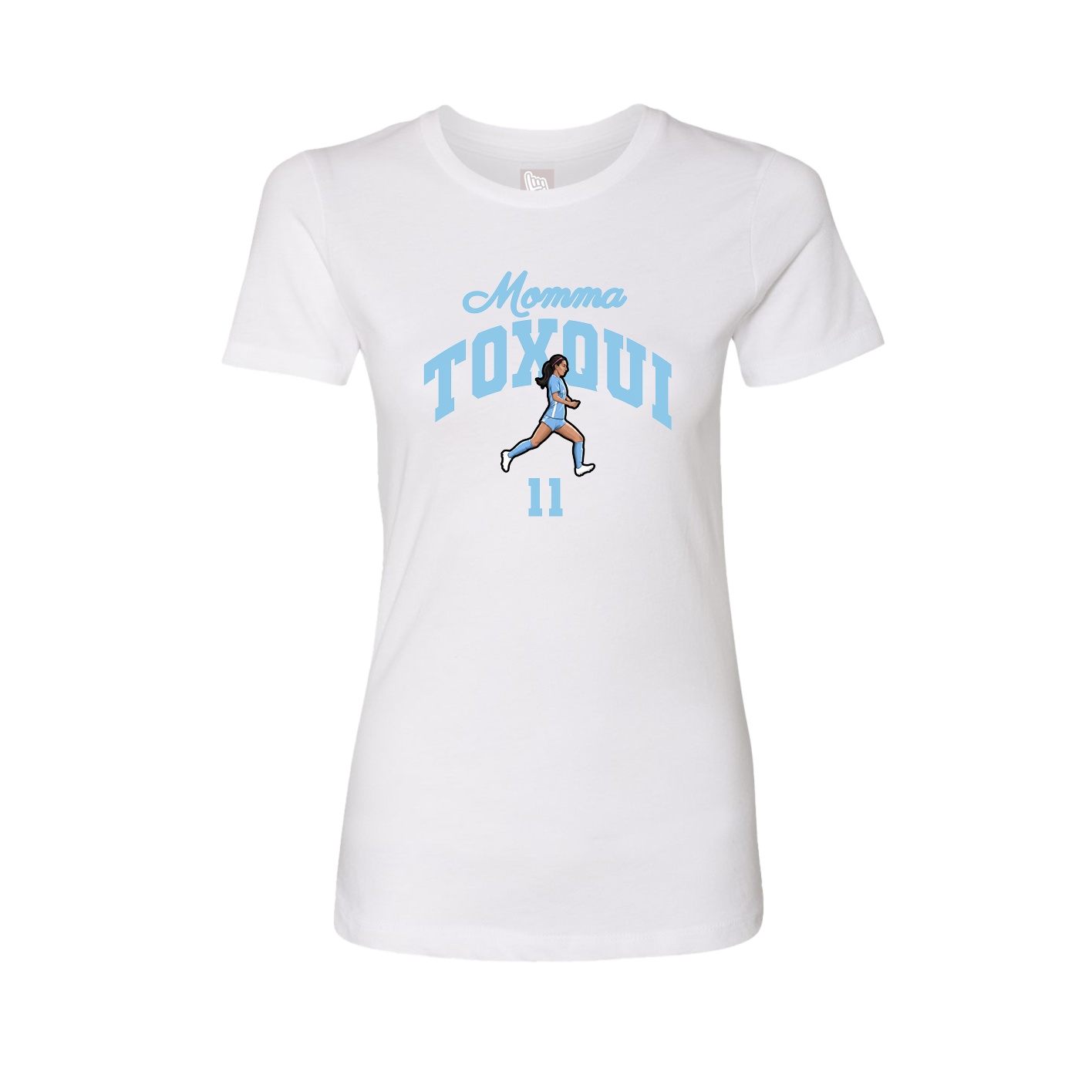 Womens Tee — Mothers Day Arch in White