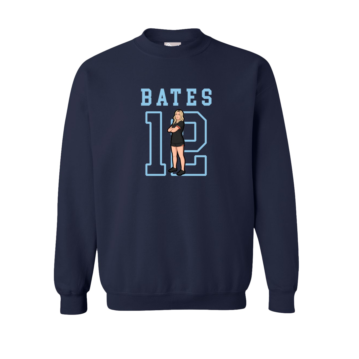 Fleece Crew — Shirsey in Navy