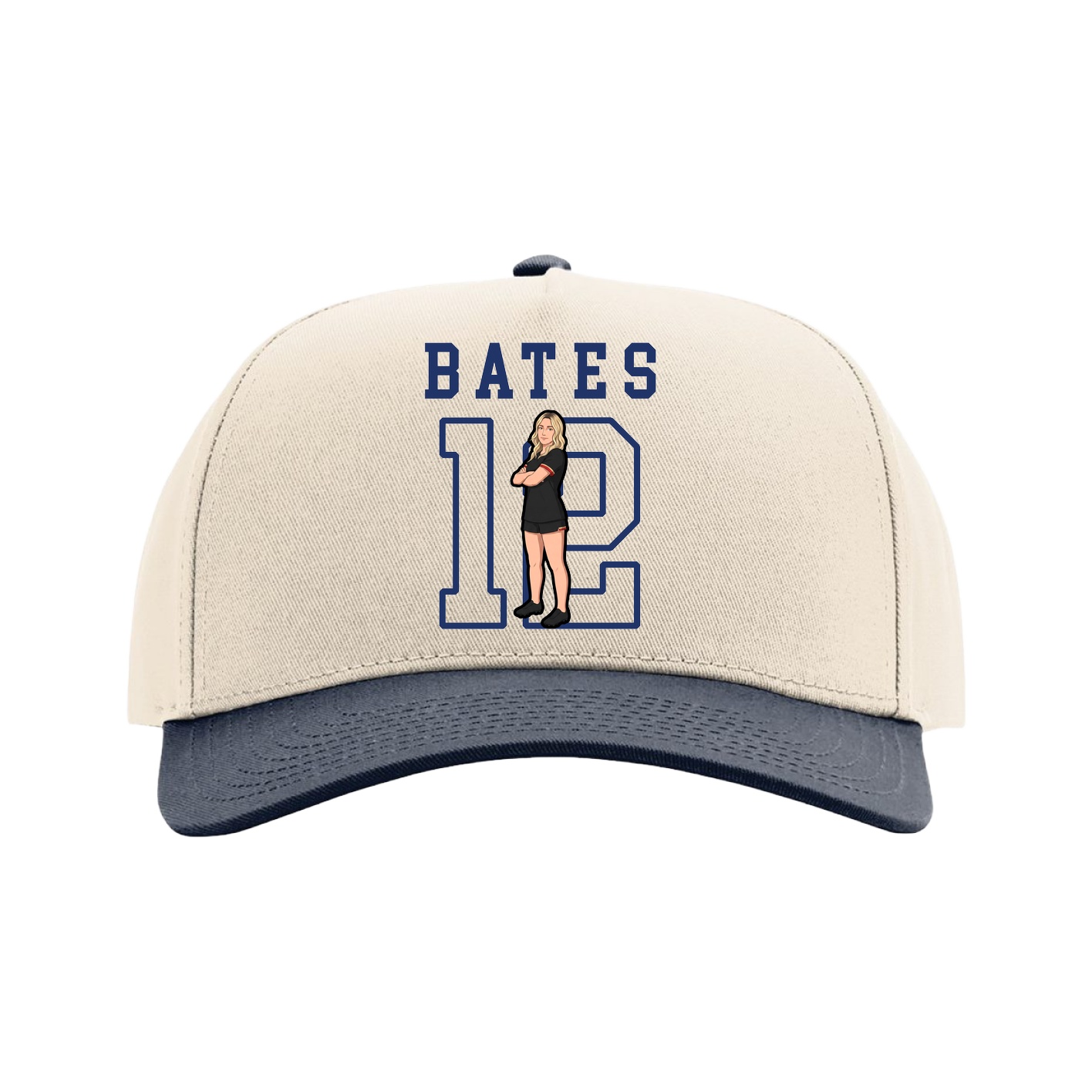 Full Fabric Five-Panel Champ Cap