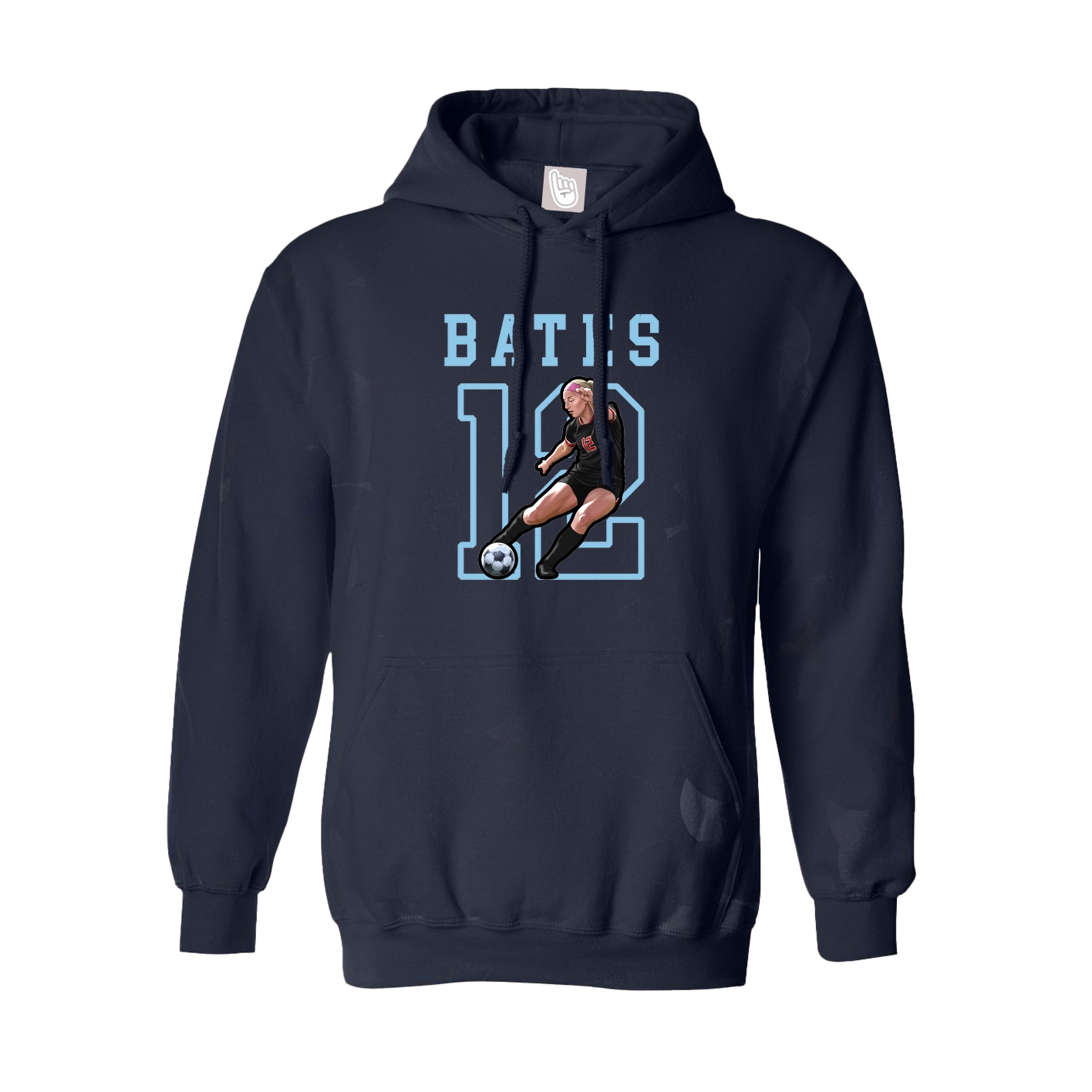 Youth Hoodie — Shirsey in Navy