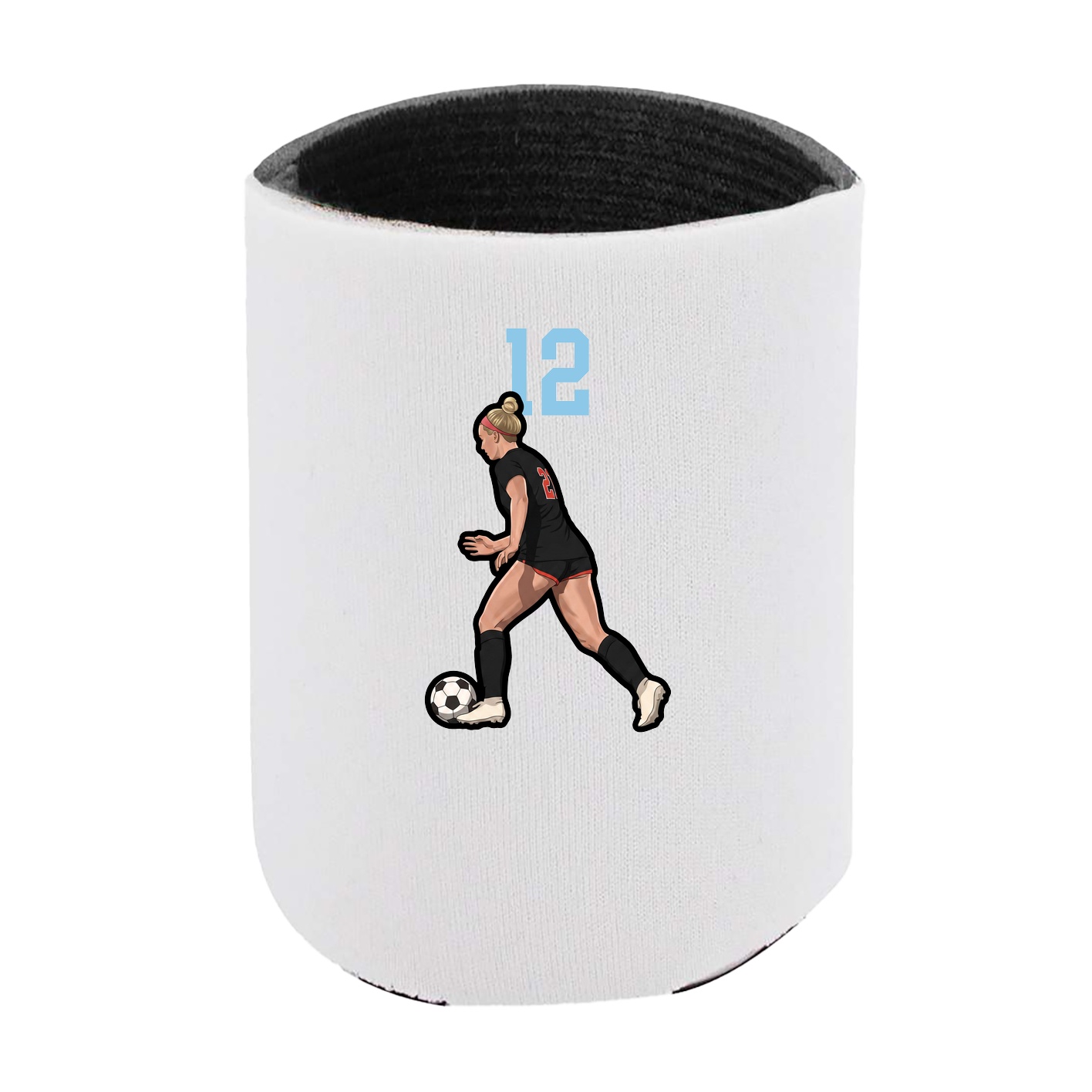 Can Holder — Number Top in White