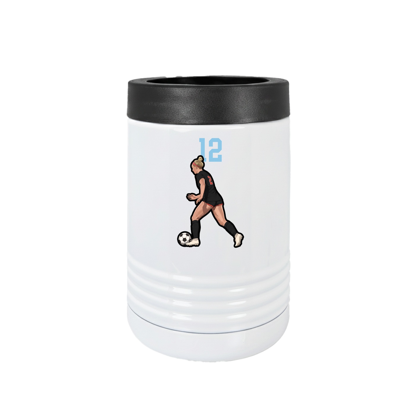 Beverage Holder — Number Top in White
