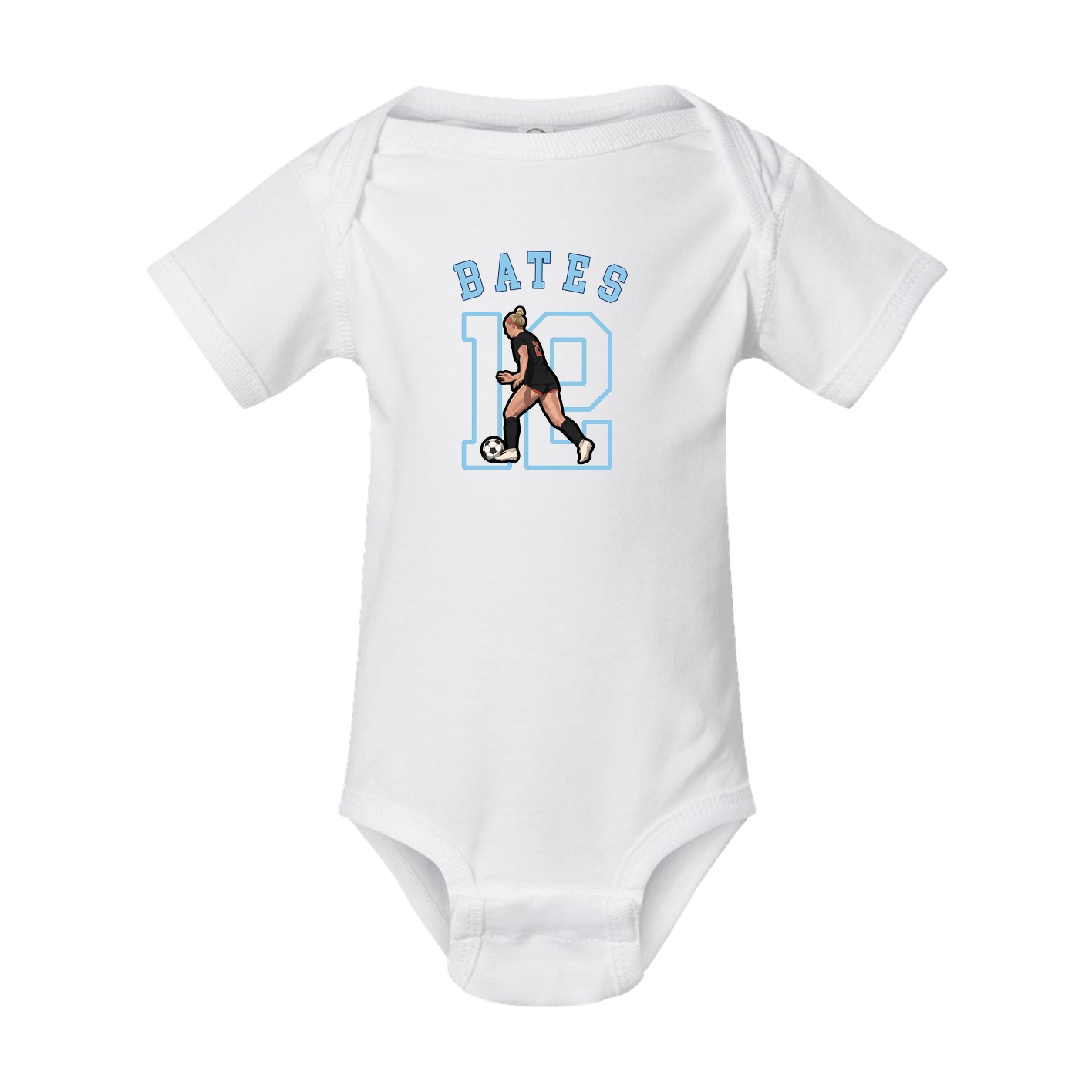 Baby Onesie — Shirsey Arch in White