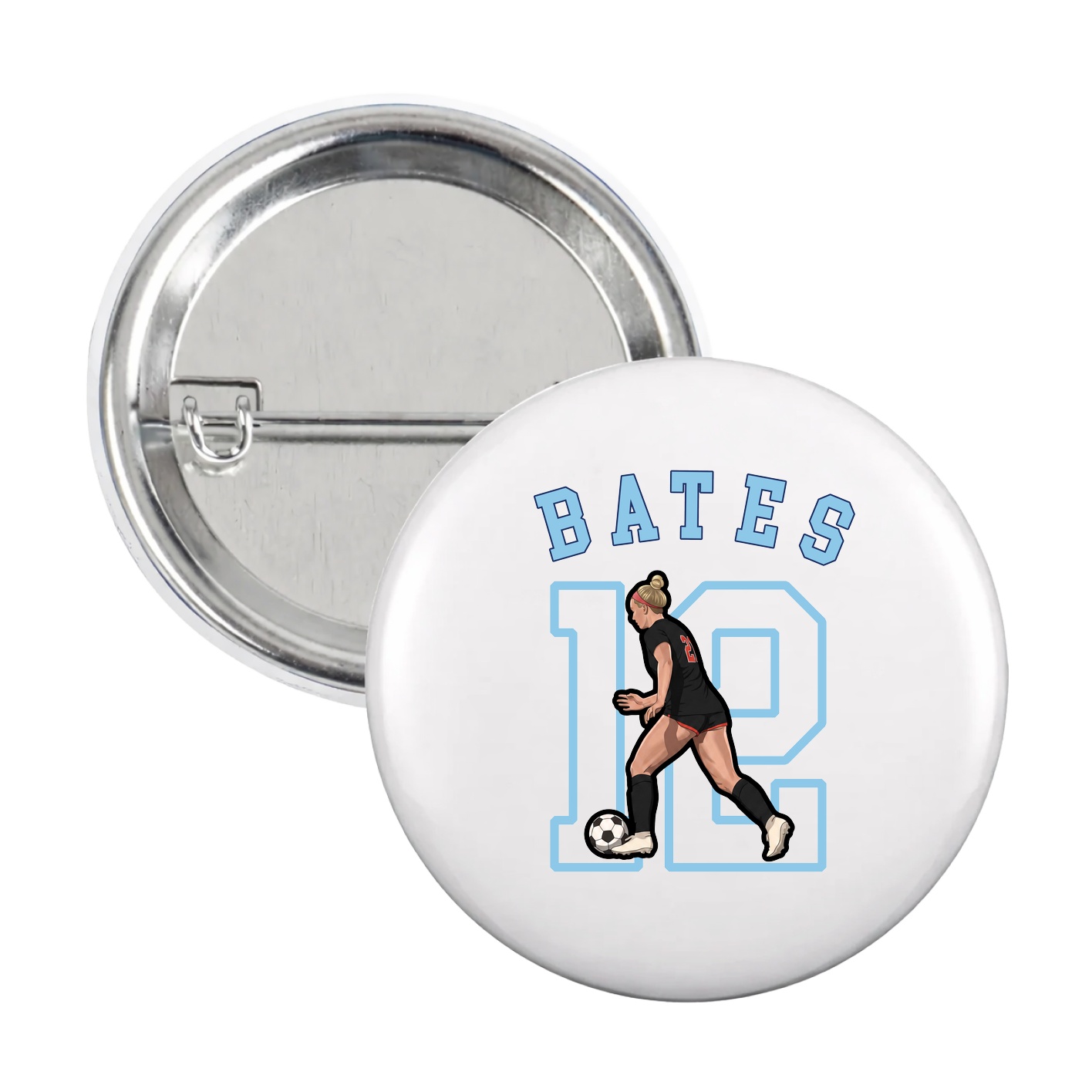Game Day Button — Shirsey Arch in White