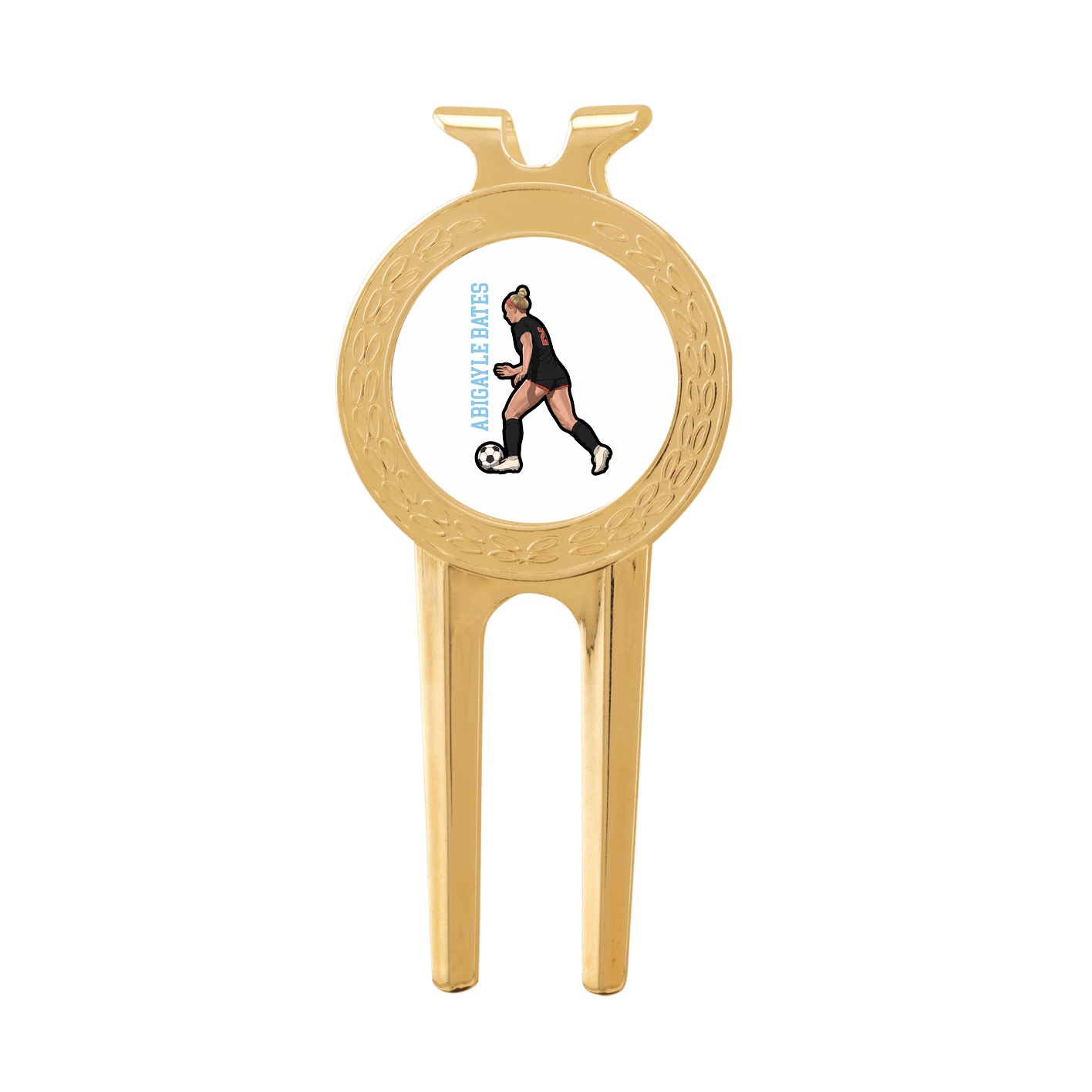 Divot Tool with Ball Marker — Name Vertical in Classic
