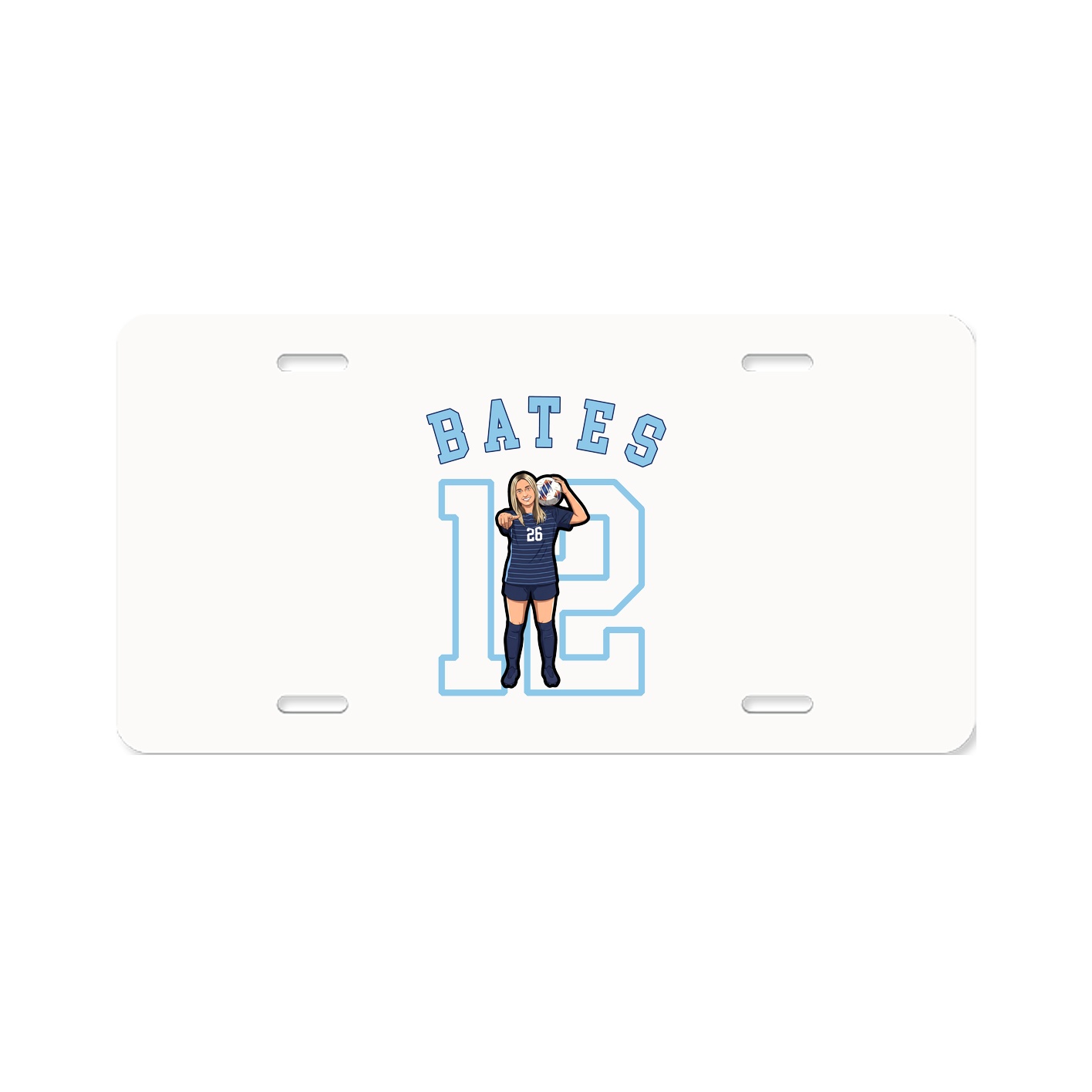 License Plate — Shirsey Arch in Classic