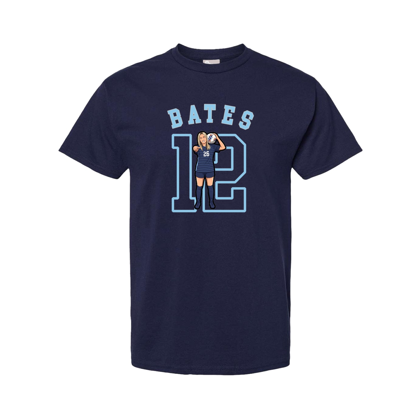 Youth Tee — Shirsey Arch in Navy