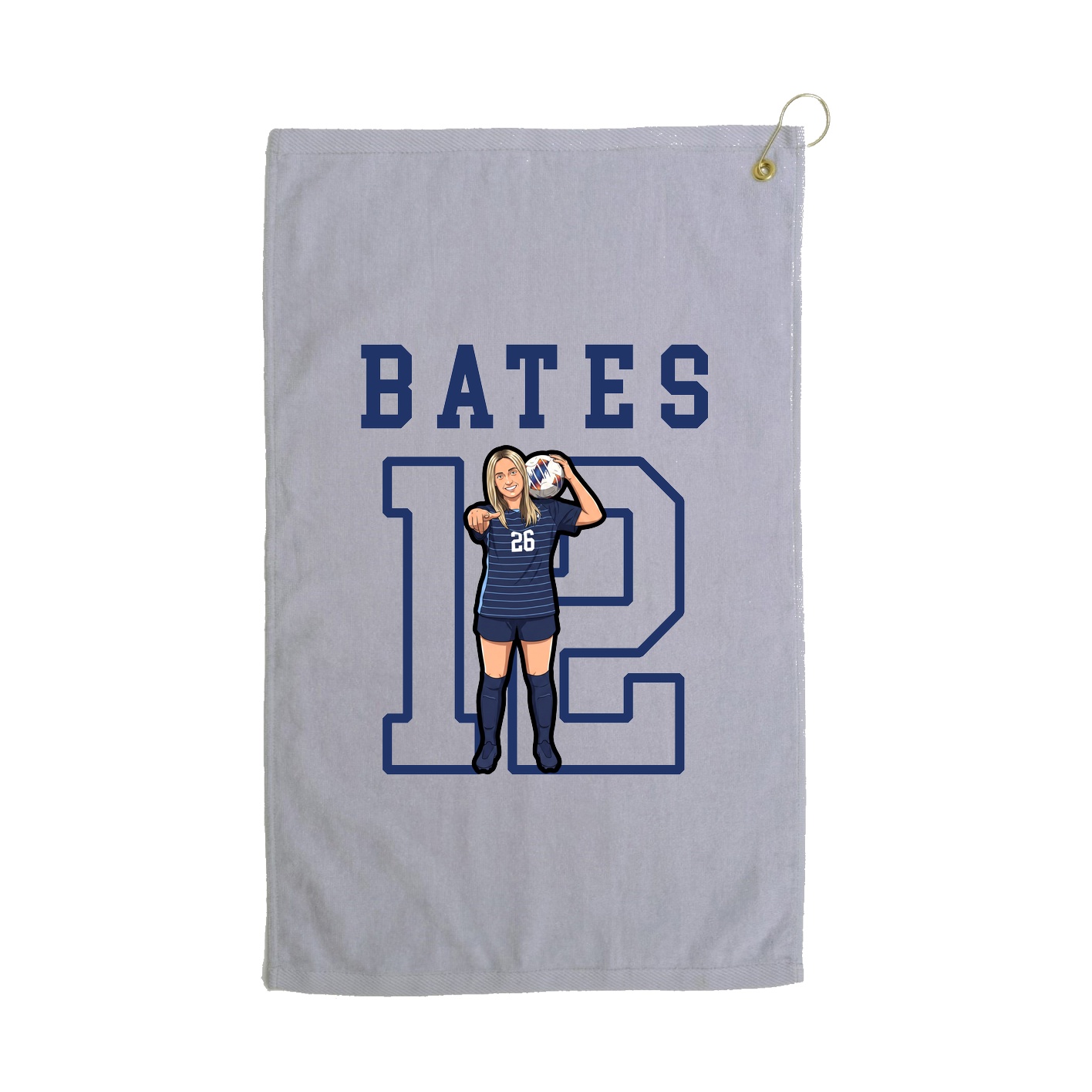 Golf Towel — Shirsey in Grey
