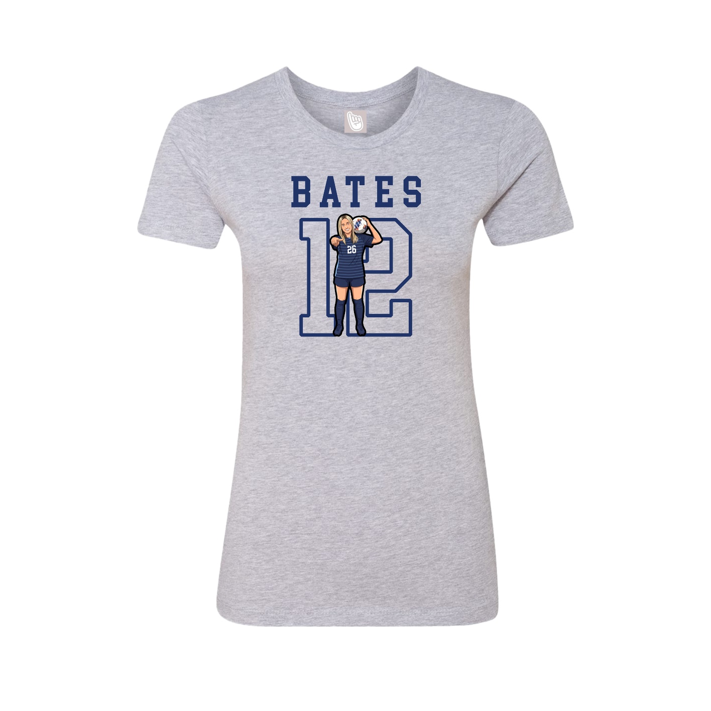 Womens Tee — Shirsey in Grey
