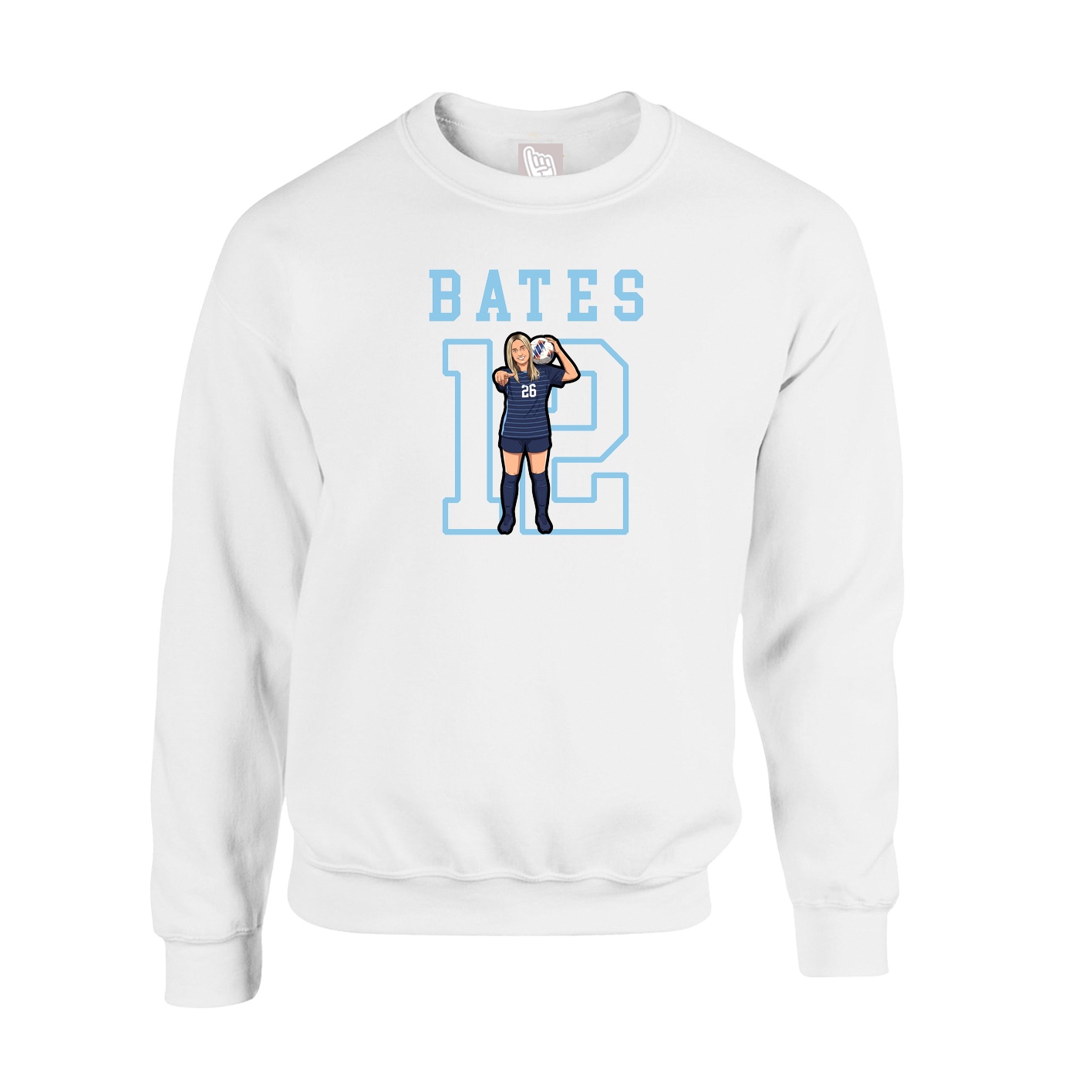 Fleece Crew — Shirsey in White