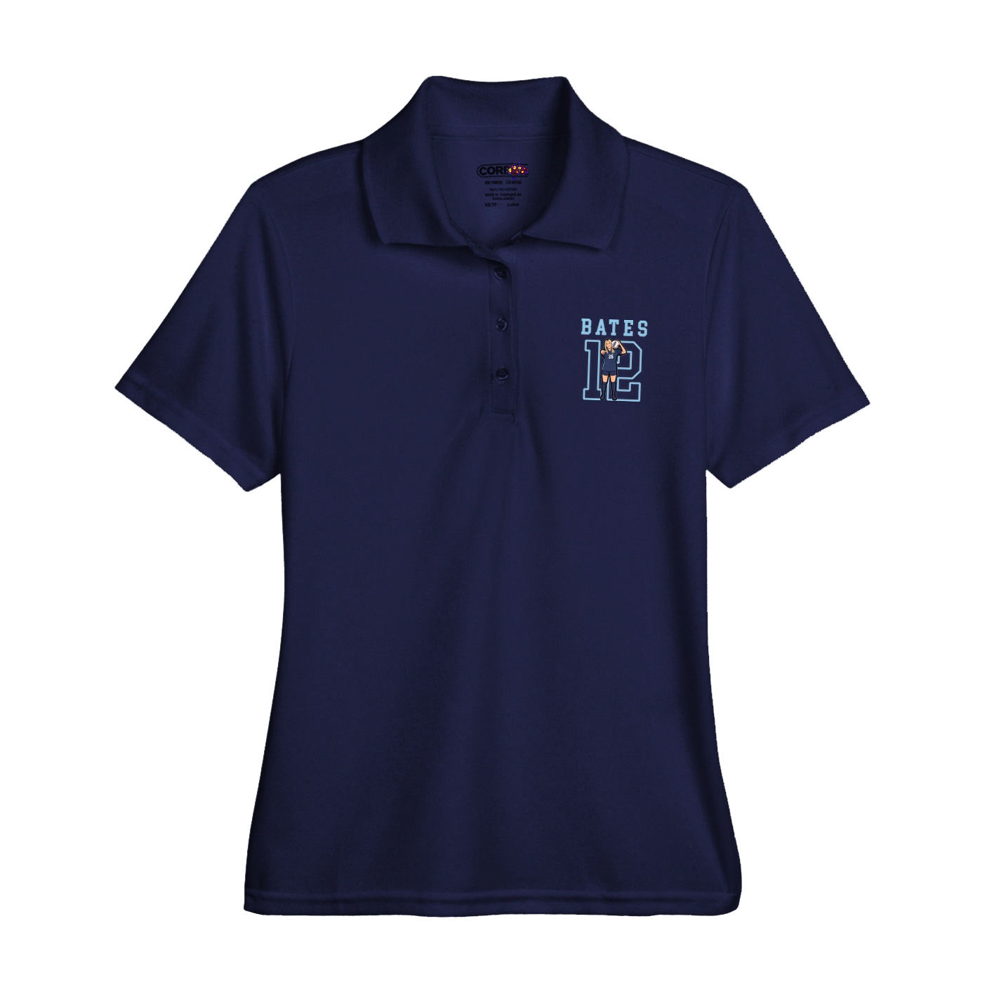 Womens Performance Polo — Shirsey in Navy