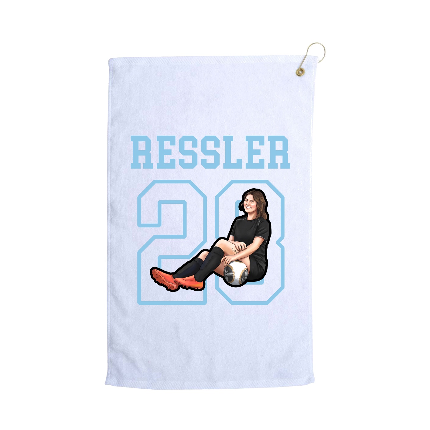 Golf Towel — Shirsey in White