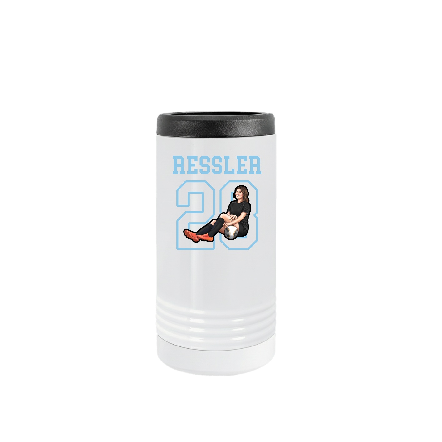 Slim Beverage Holder — Shirsey in White