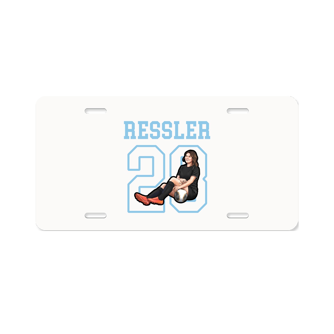License Plate — Shirsey in Classic
