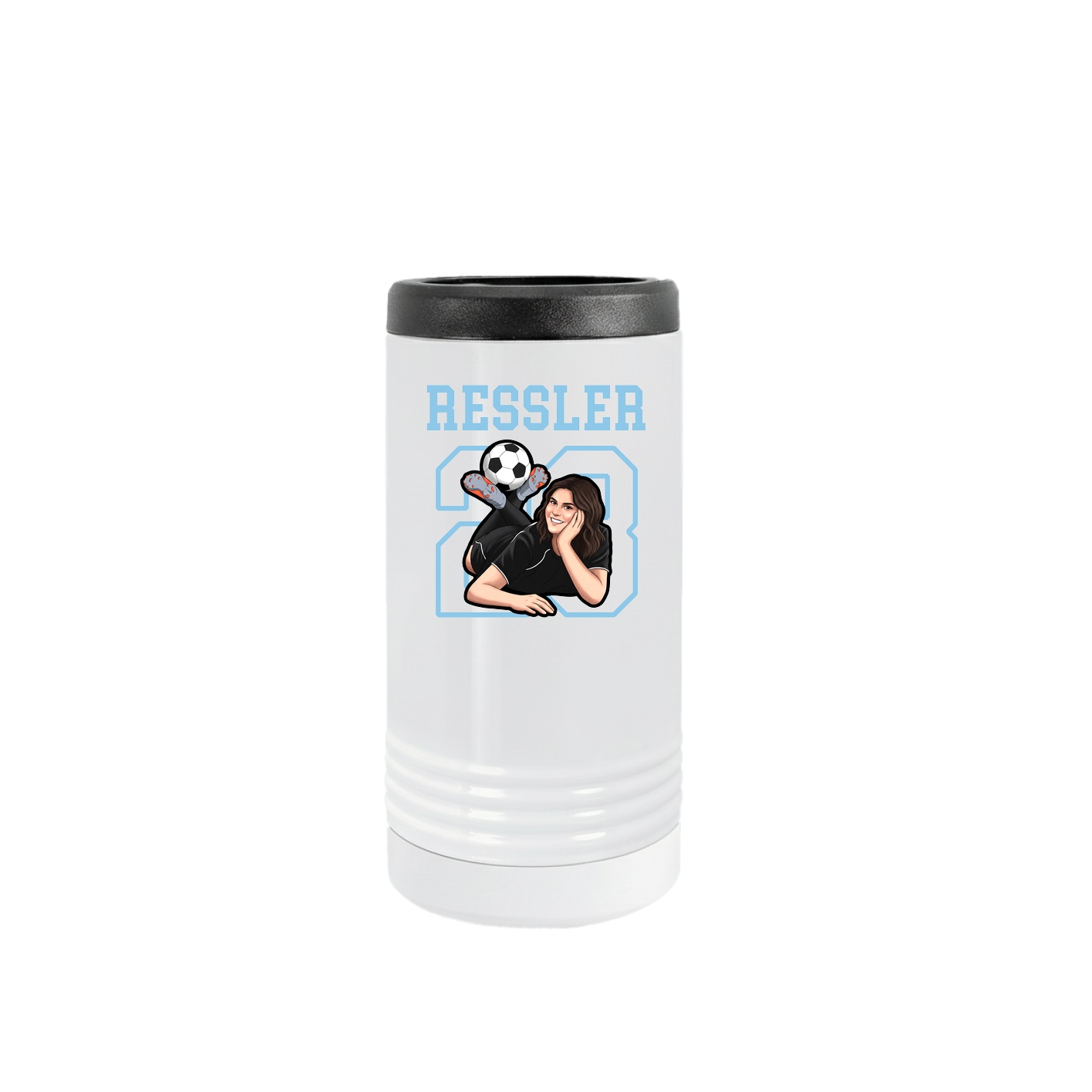 Slim Beverage Holder — Shirsey in White