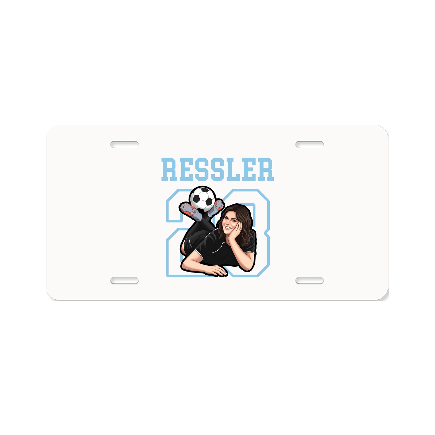 License Plate — Shirsey in Classic