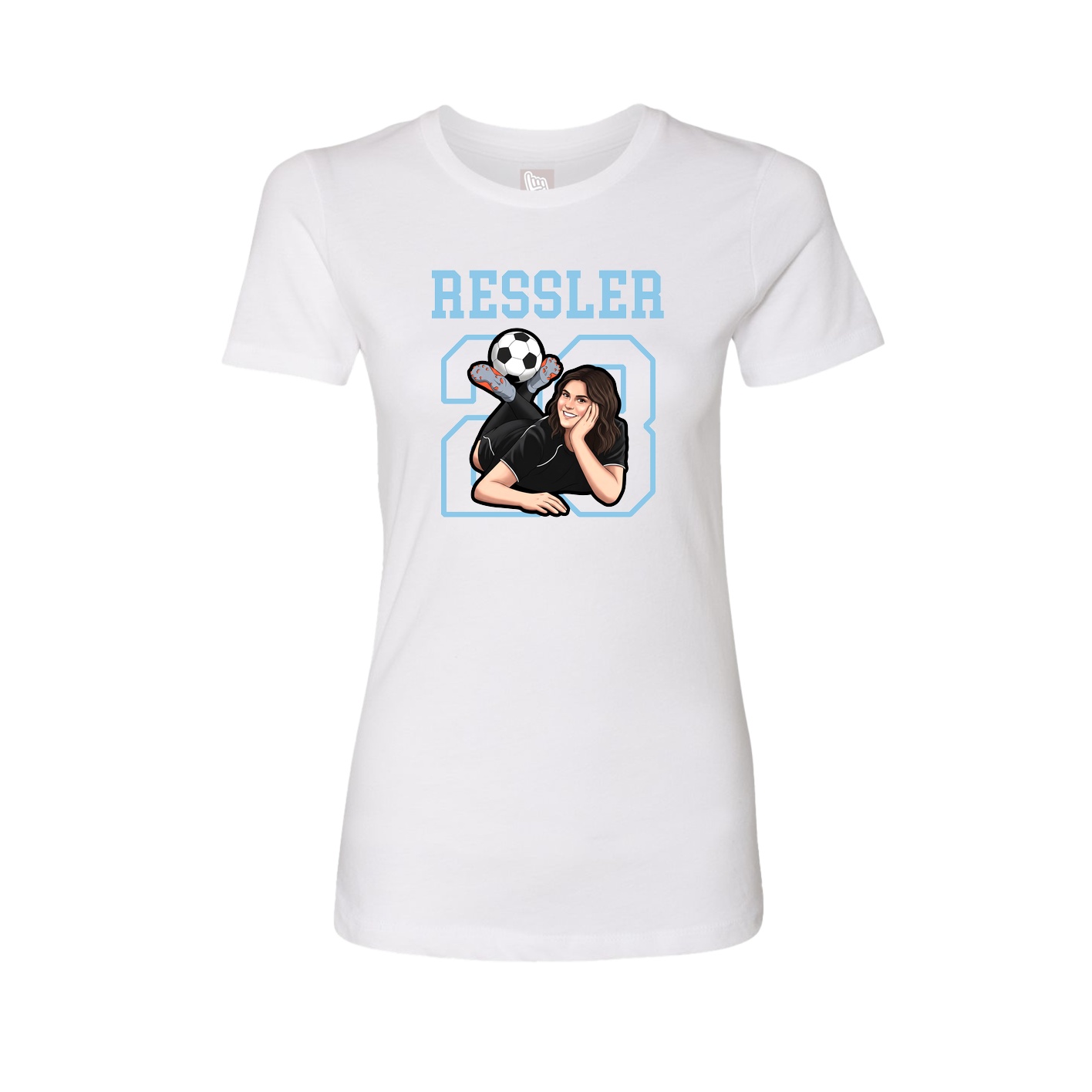 Fitted Women's Tee — Shirsey in White