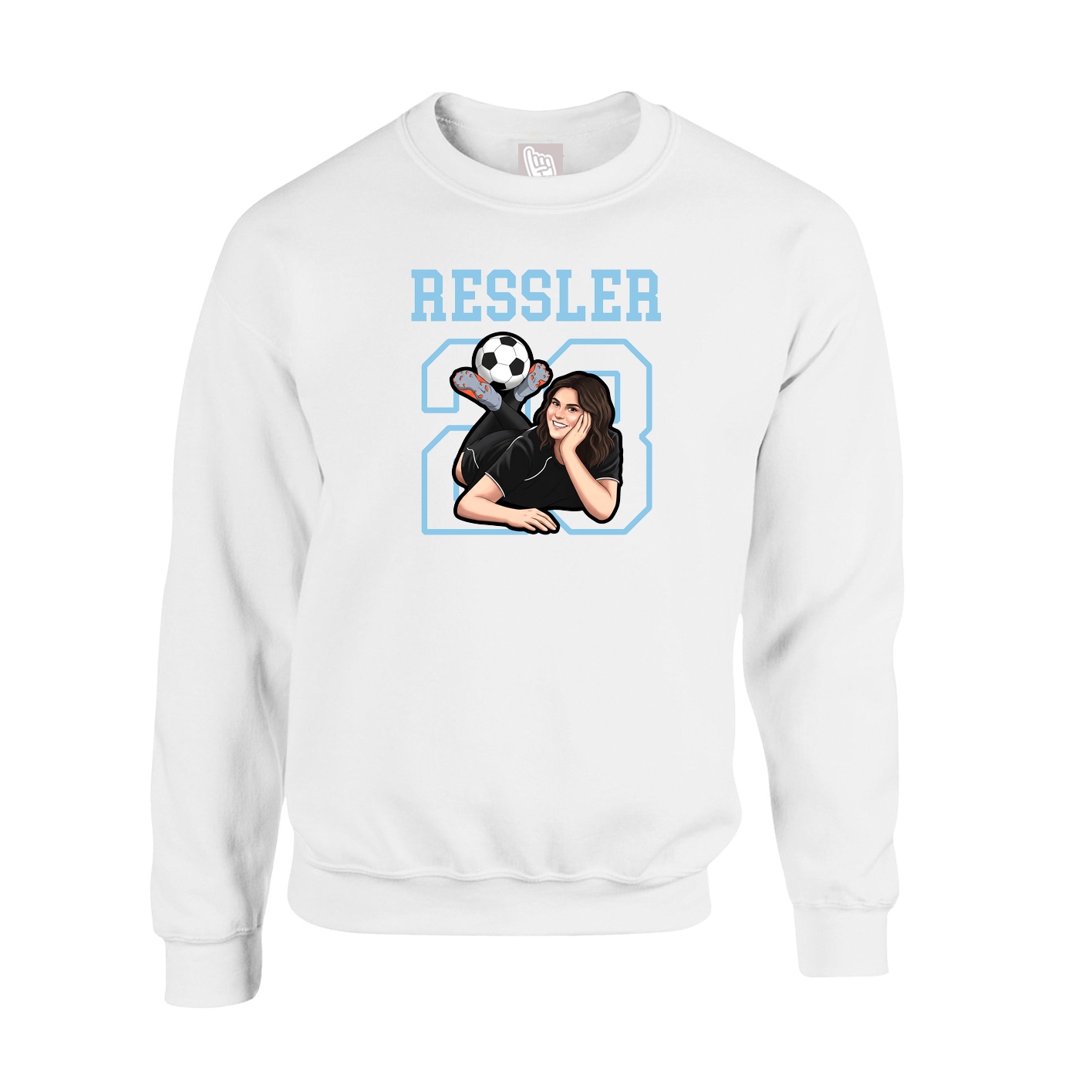 Fleece Crew — Shirsey in White