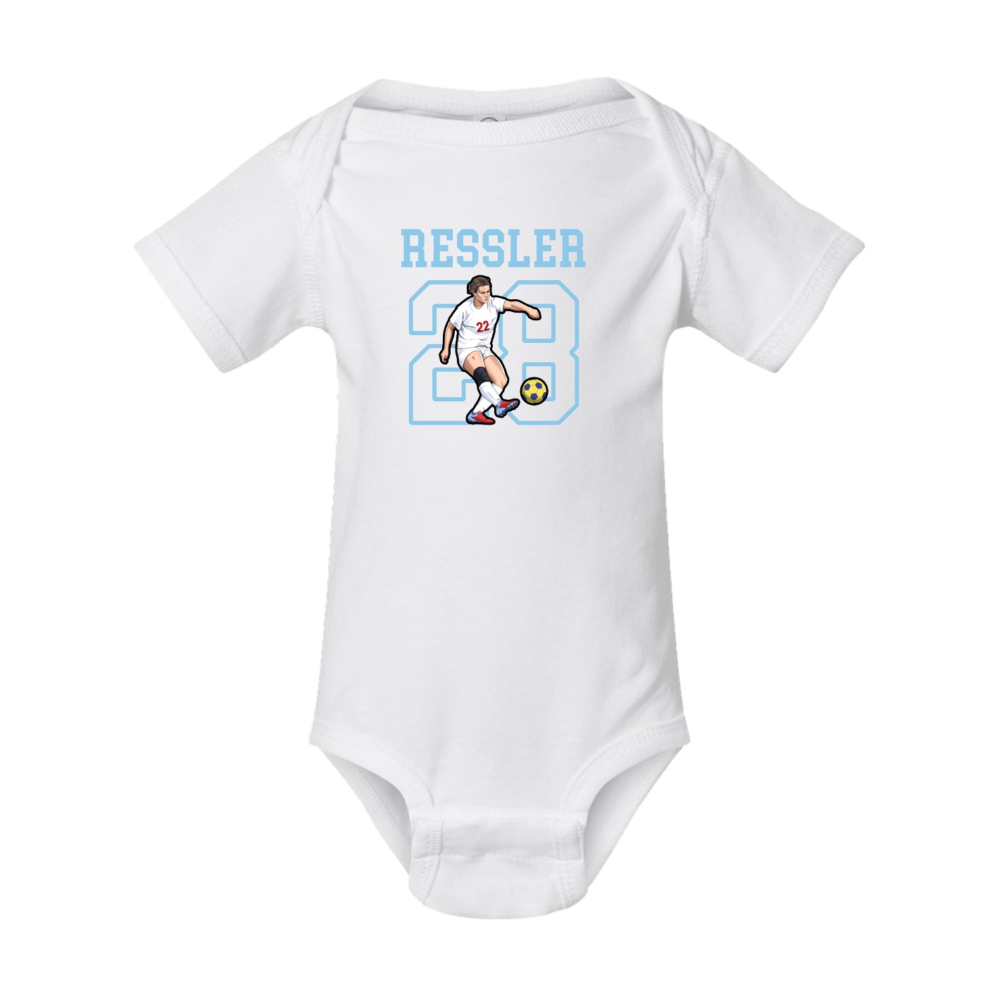 Baby Onesie — Shirsey in White