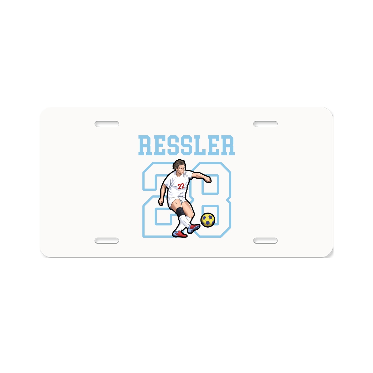License Plate — Shirsey in Classic