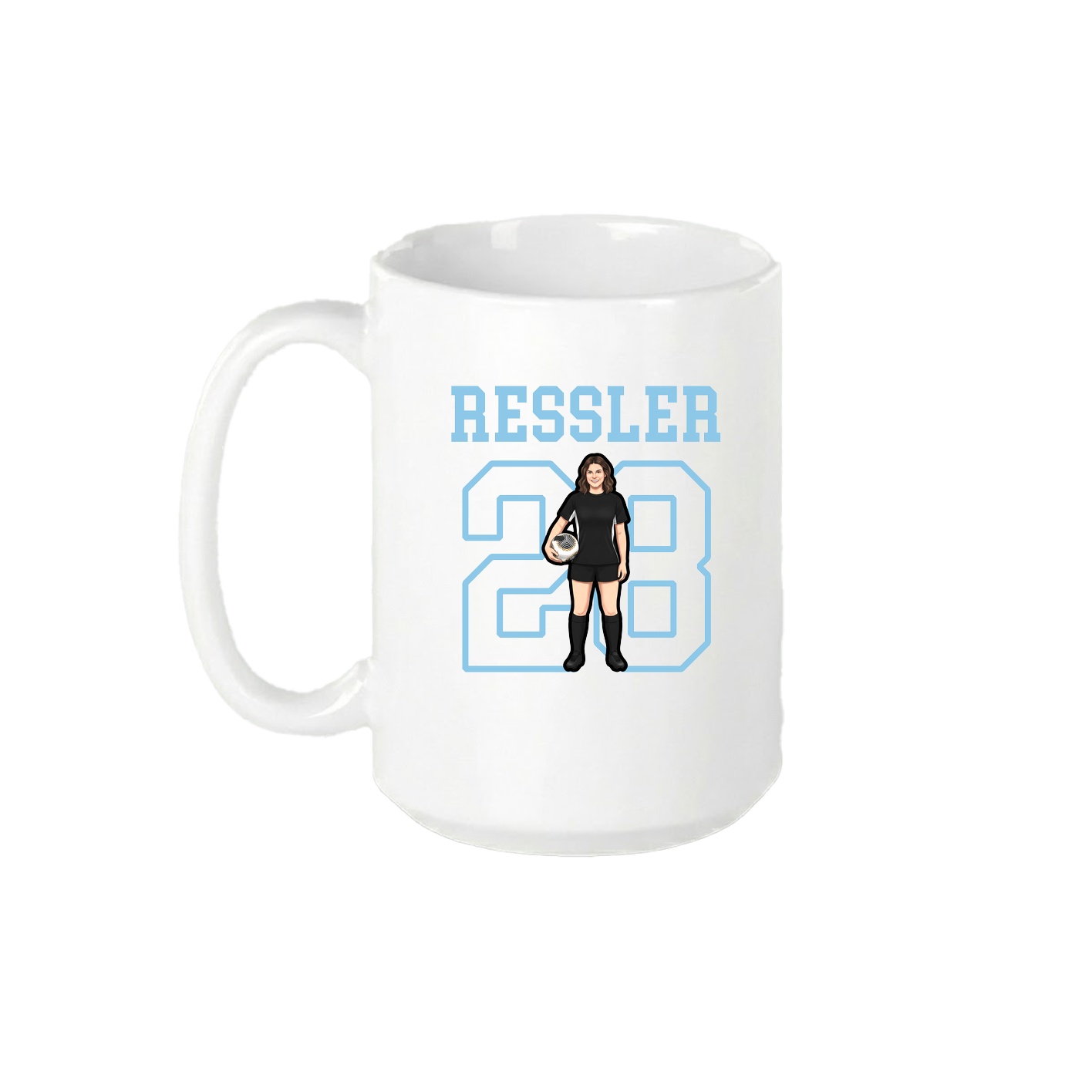 15oz Coffee Mug — Shirsey in White