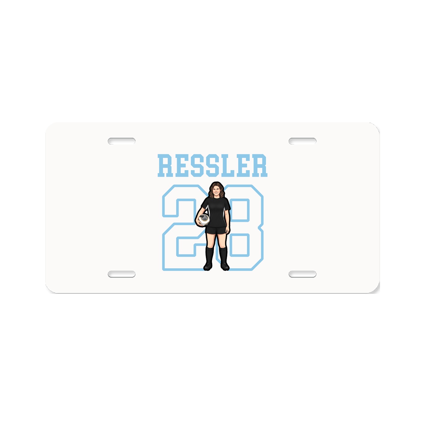 License Plate — Shirsey in Classic