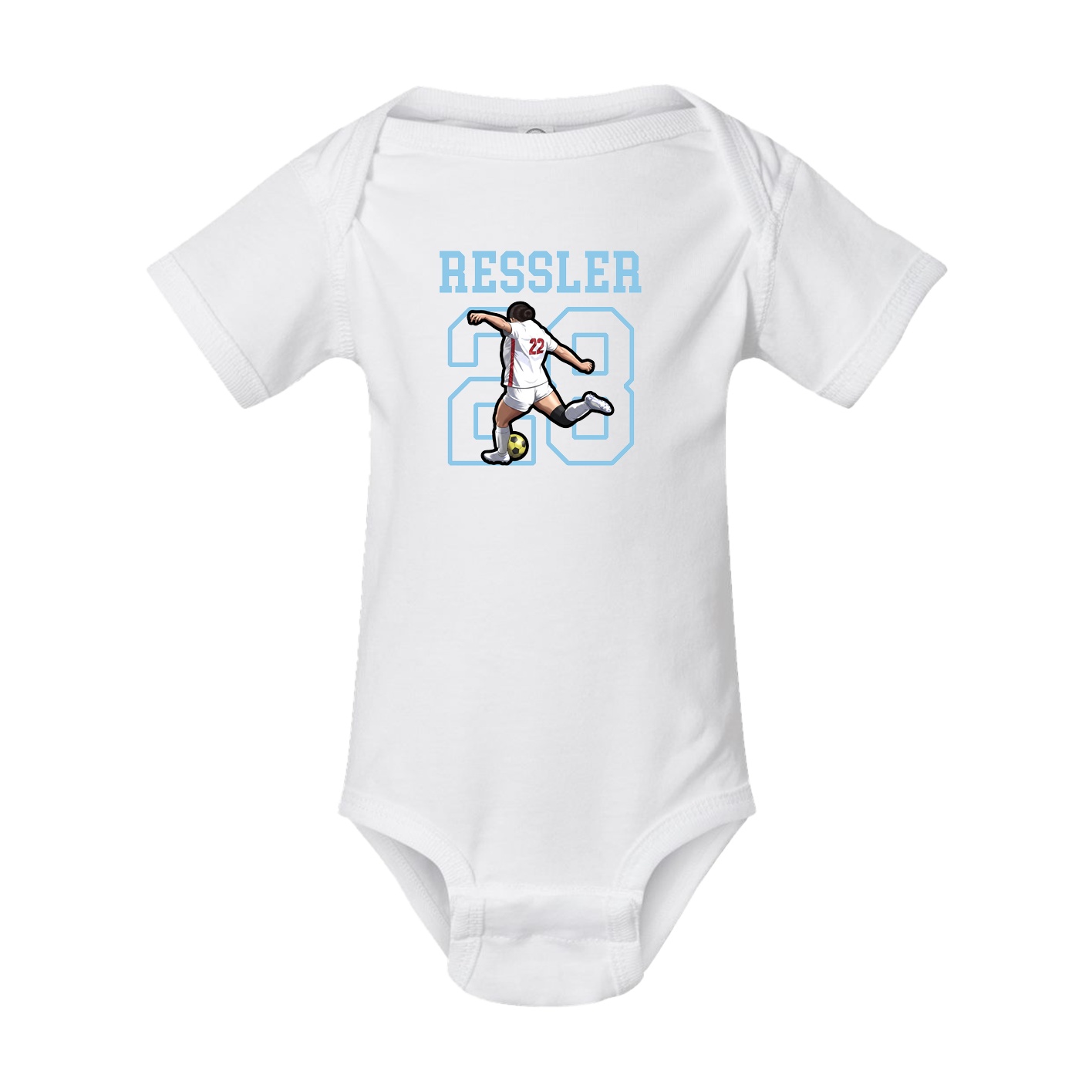 Baby Onesie — Shirsey in White
